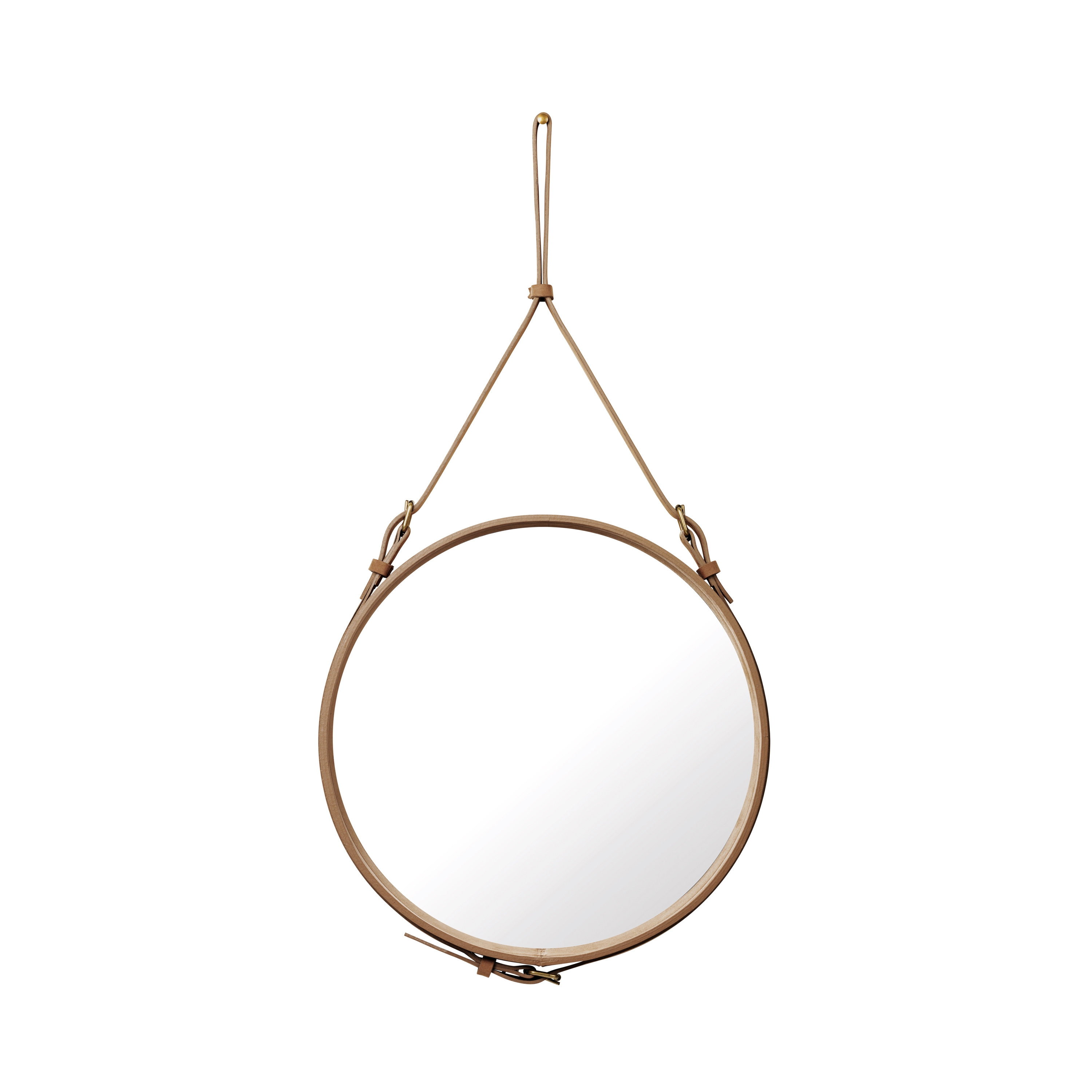 Adnet  Circulaire Wall Mirror - Alcantara Ø 60