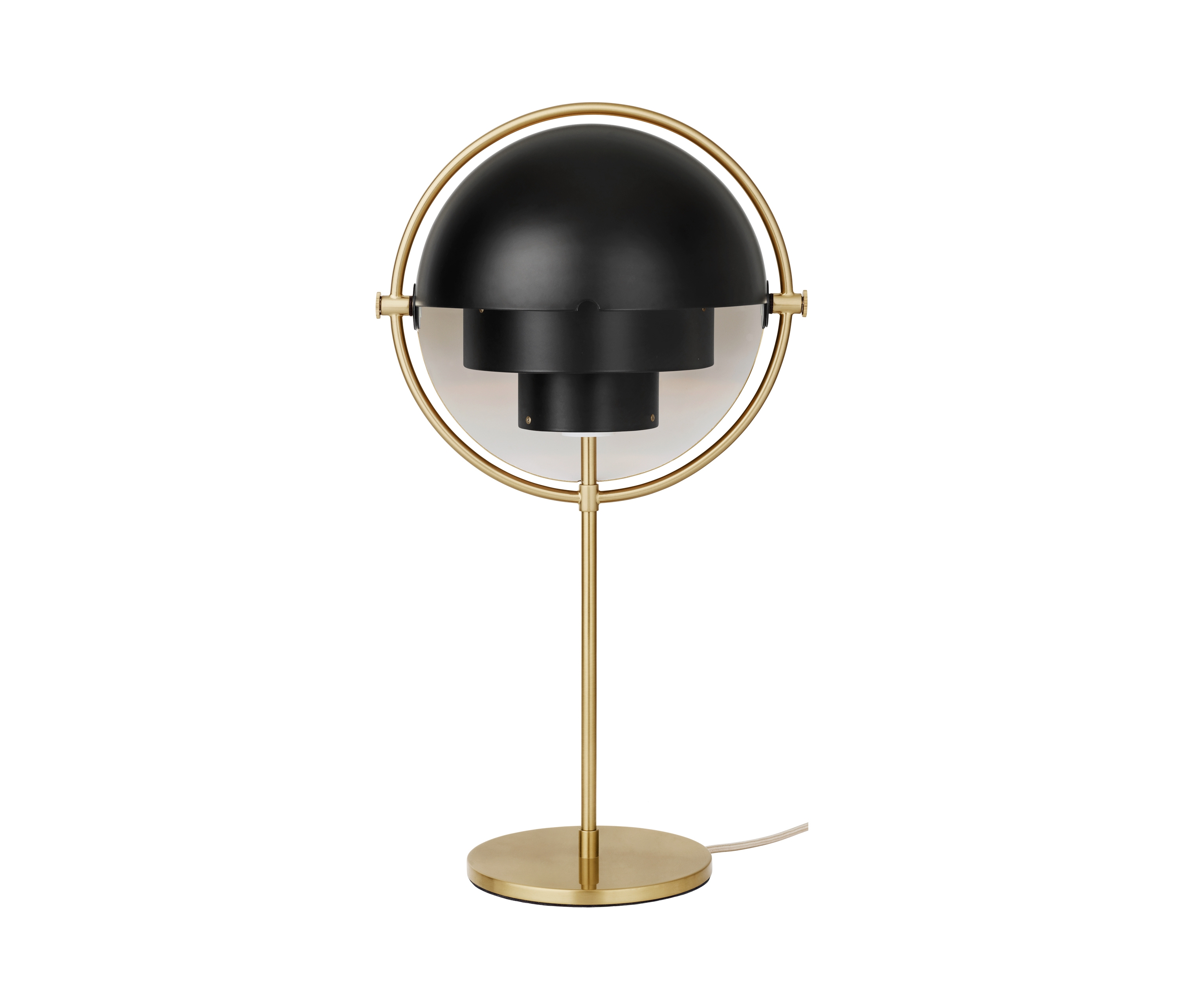 Produkt Multi-Lite Table Lamp | Brass/Black des Herstellers GUBI anzeigen