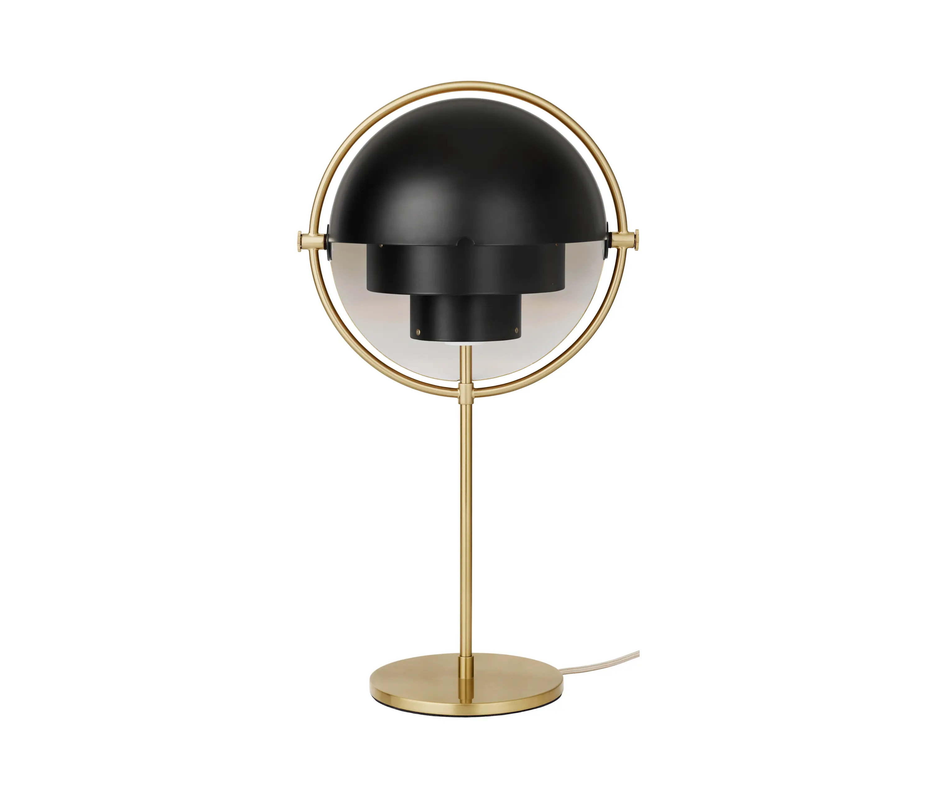 GUBI - Multi-Lite Table Lamp | Brass/Black