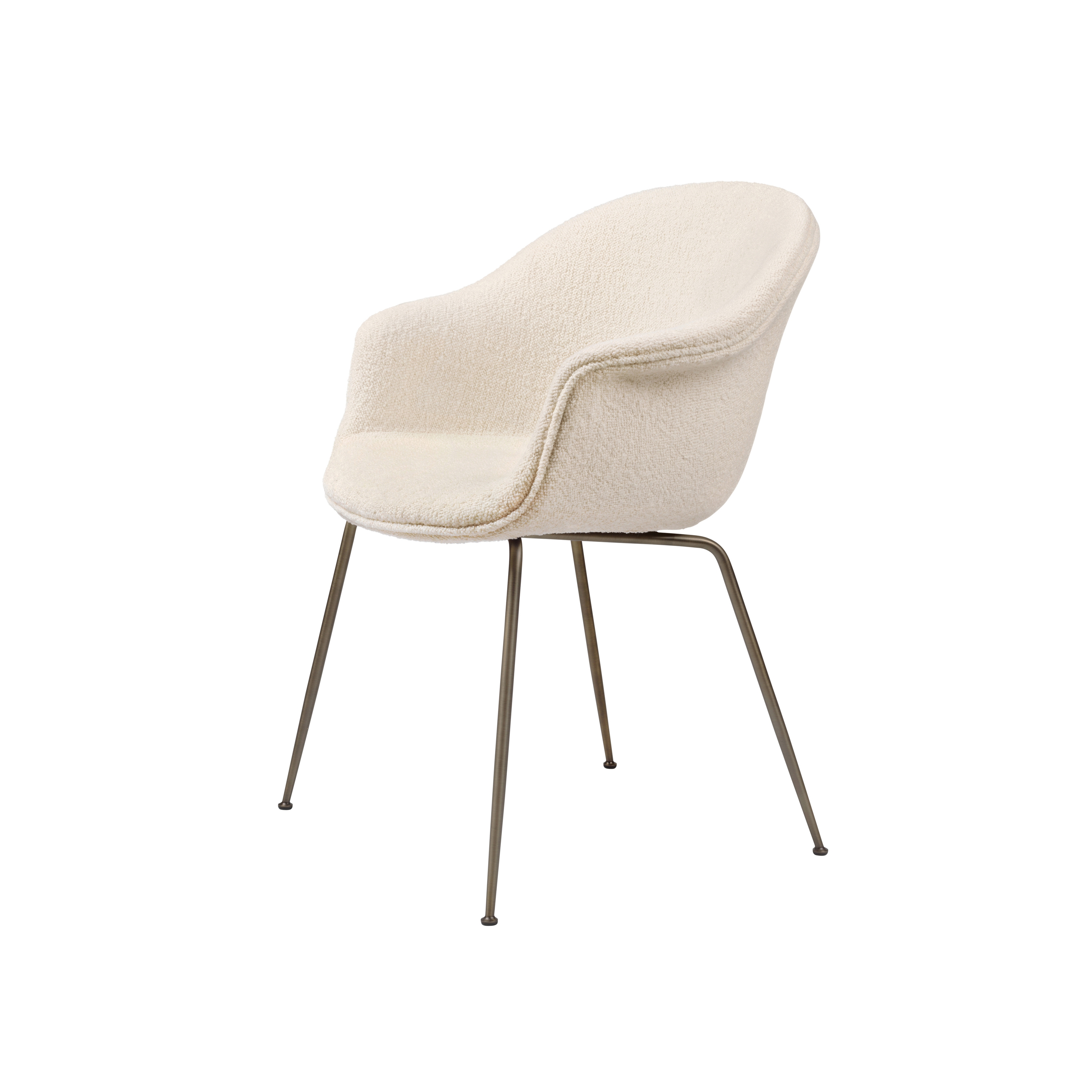Bat Dining Chair - Fully Upholstered- Conic base