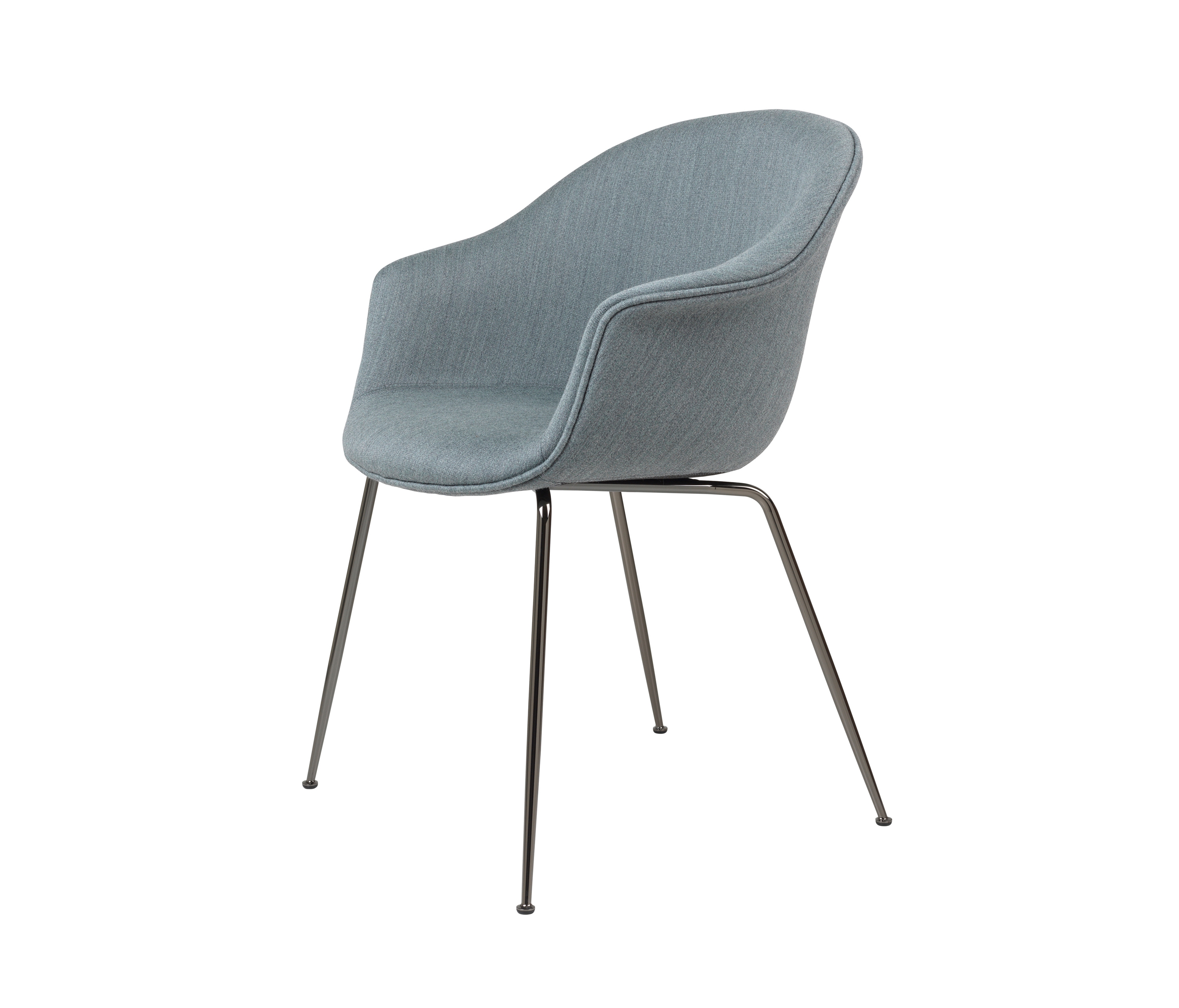 Mostrar el producto Bat Dining Chair - Fully Upholstered, Conic base del fabricante GUBI