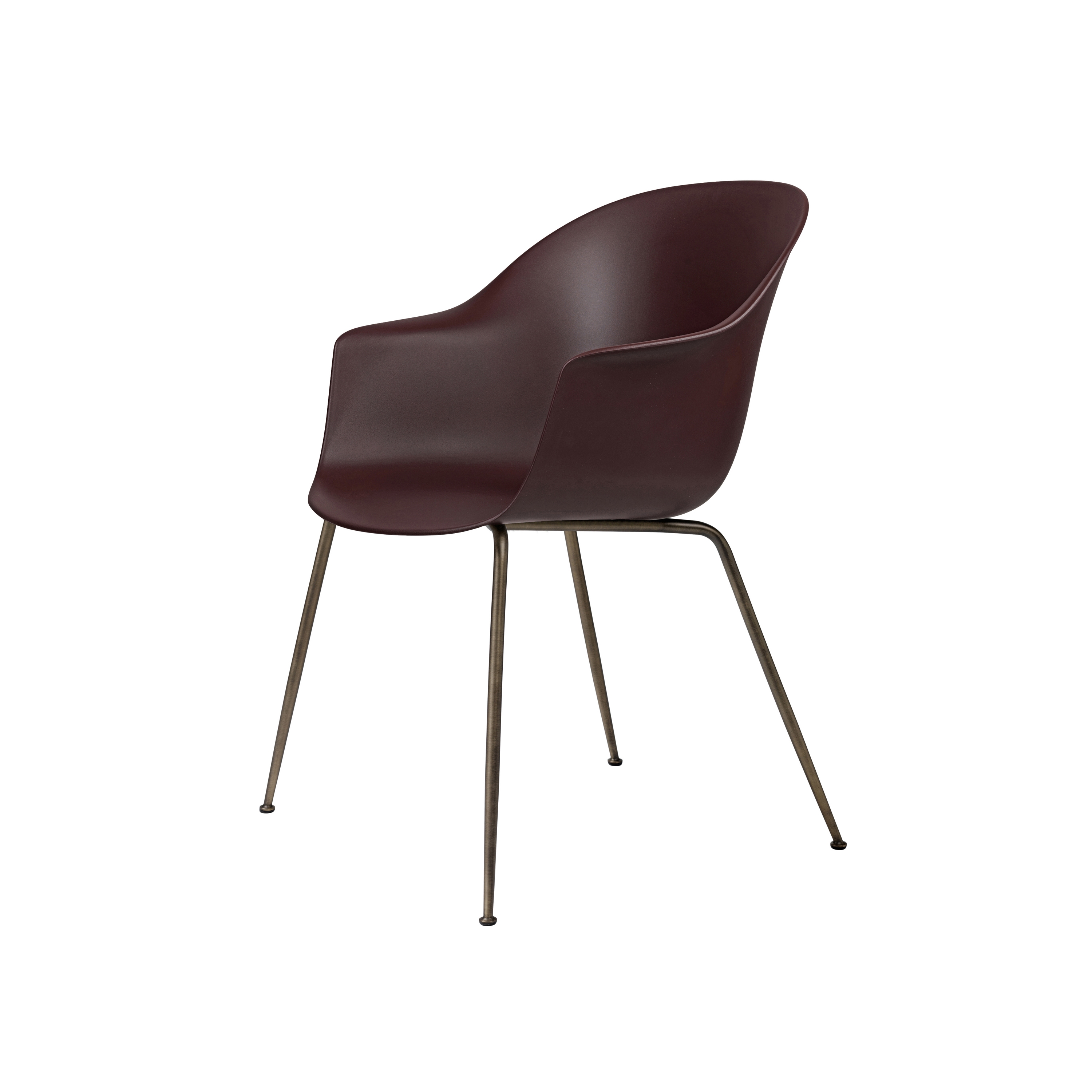 Bat Dining Chair - Un-ophulstered- Conic Base