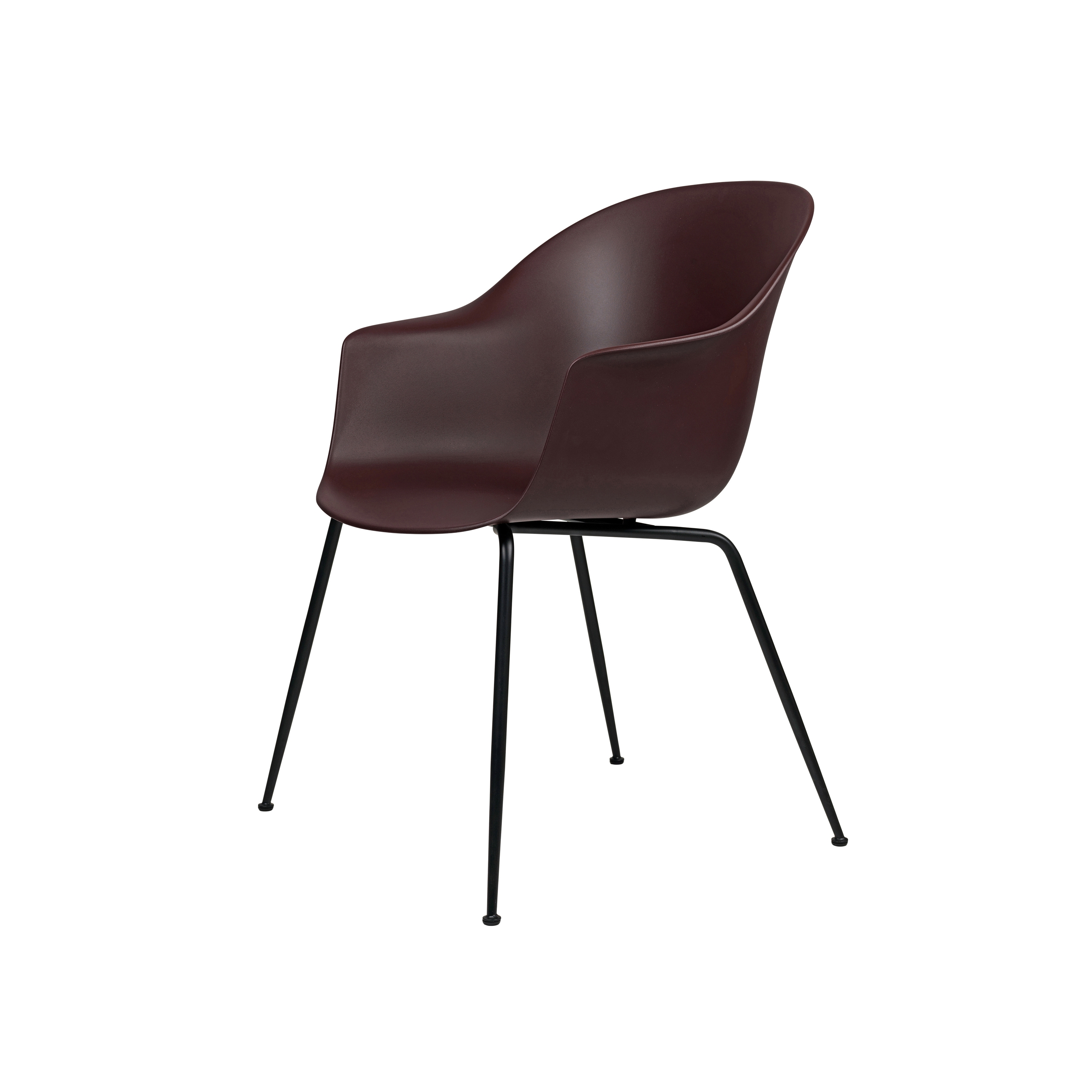 Bat Dining Chair - Un-ophulstered, Conic Base