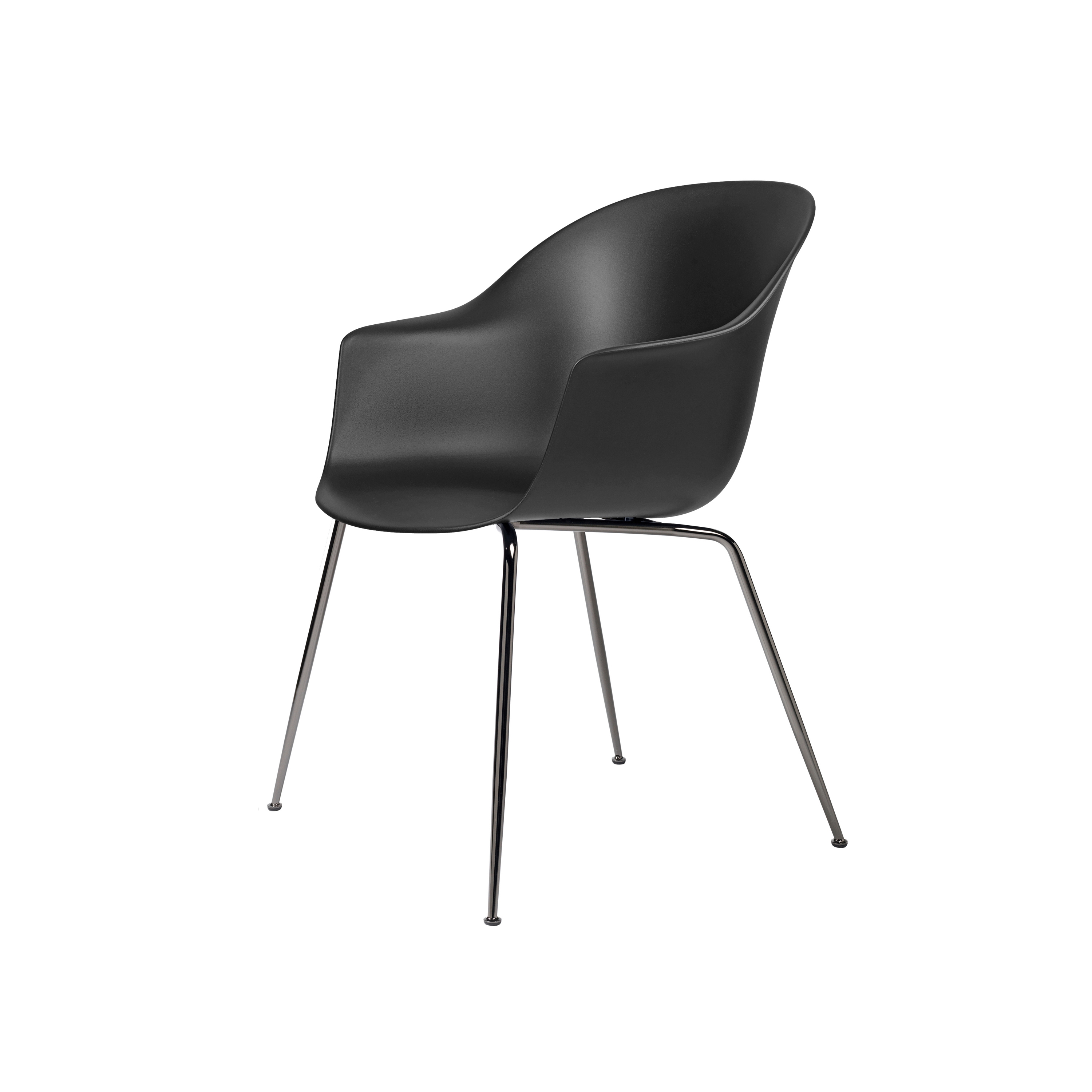 Produkt Bat Dining Chair - Un-ophulstered, Conic Base des Herstellers GUBI anzeigen