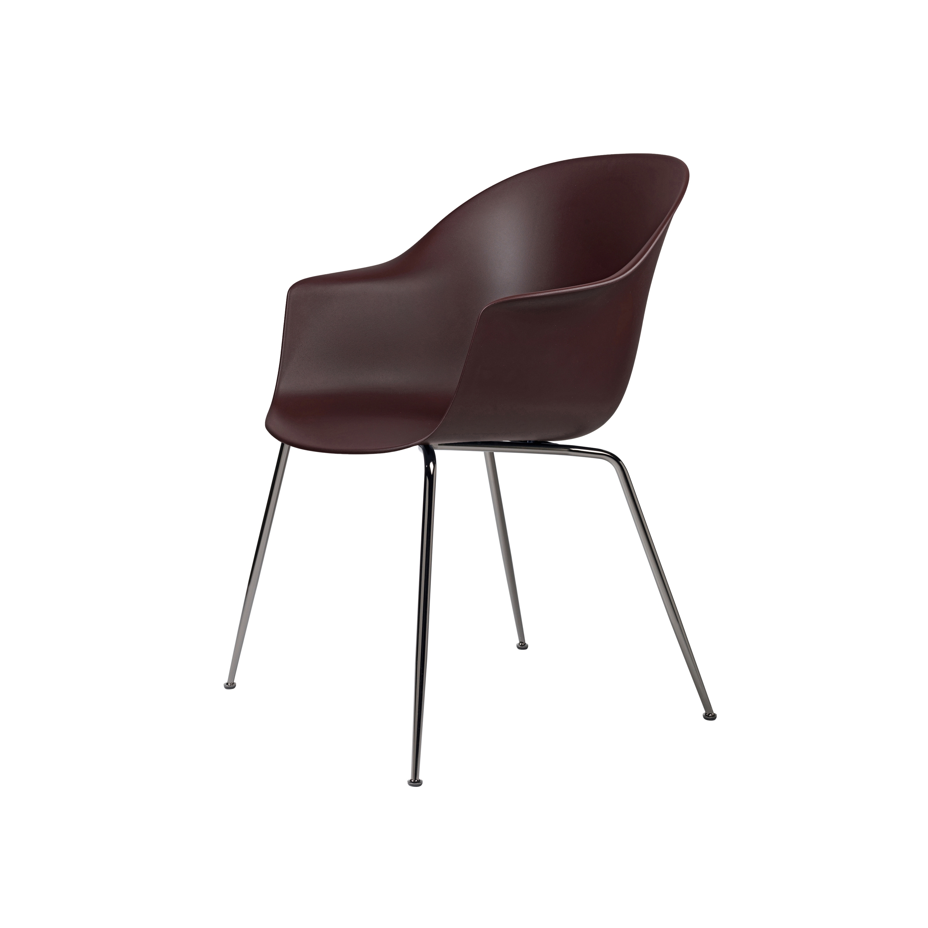 Bat Dining Chair - Un-ophulstered, Conic Base