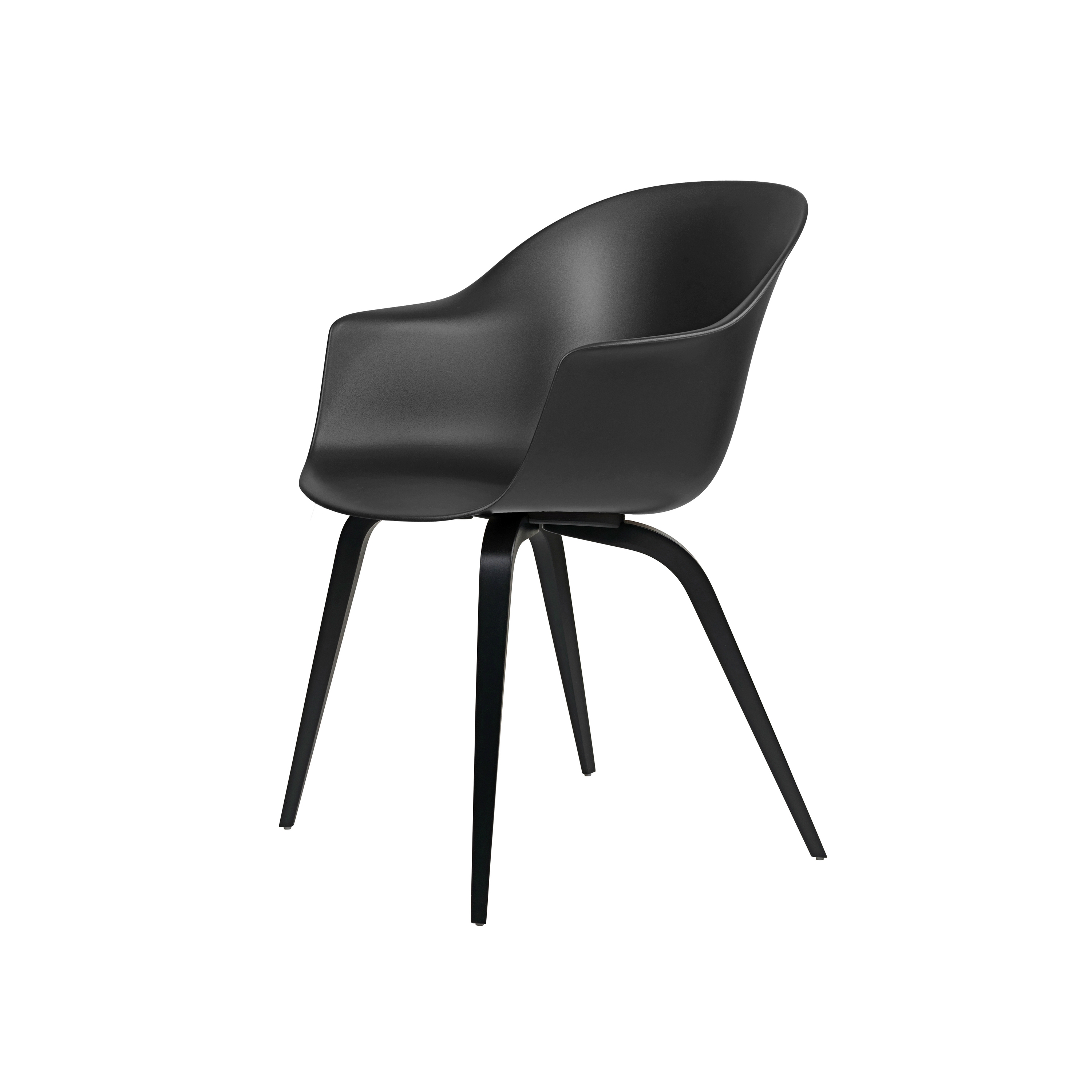Mostrar el producto Bat Dining Chair - Un-Upholstered- Wood base del fabricante GUBI