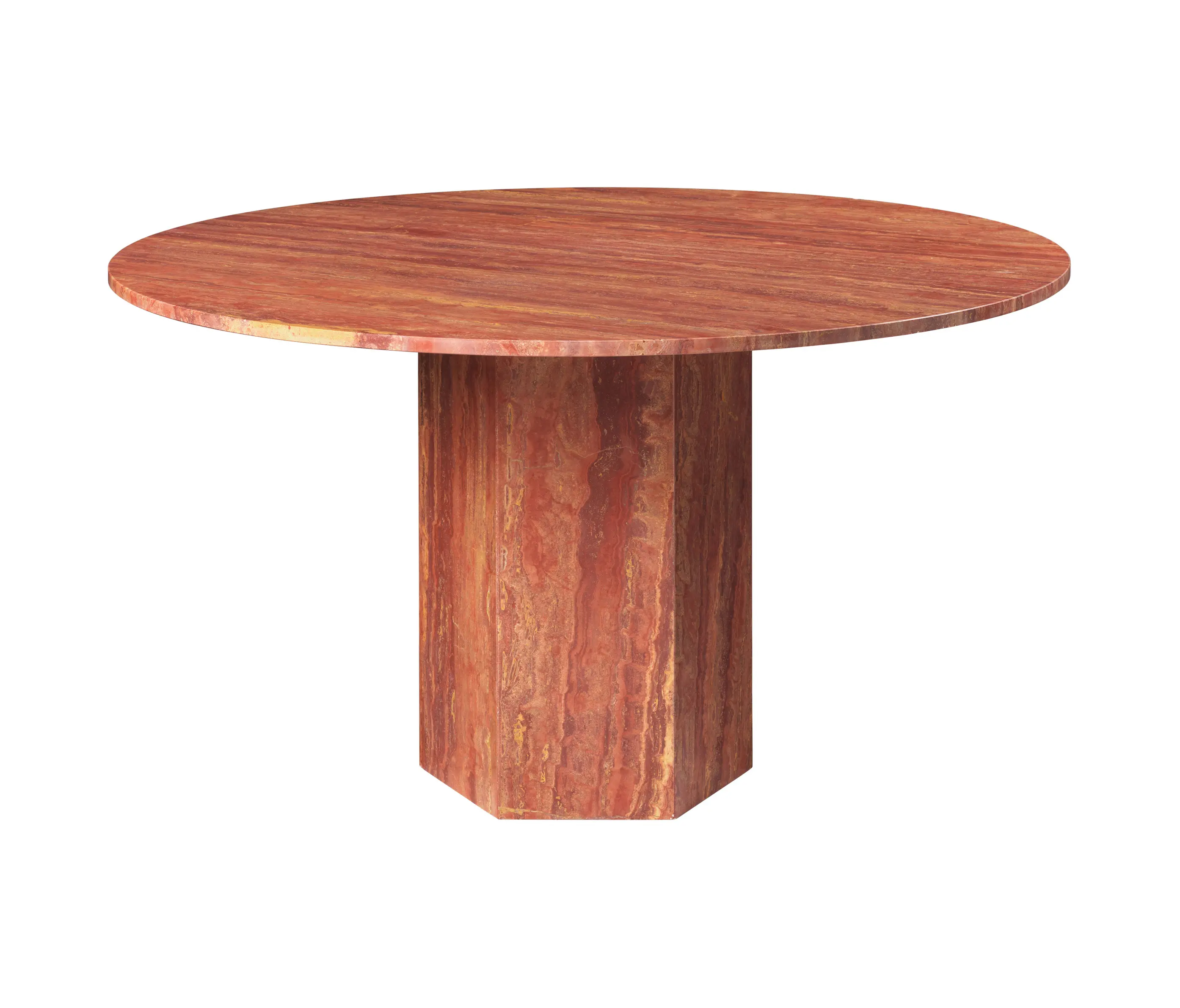 GUBI - Epic Dining Table - Burnt Red