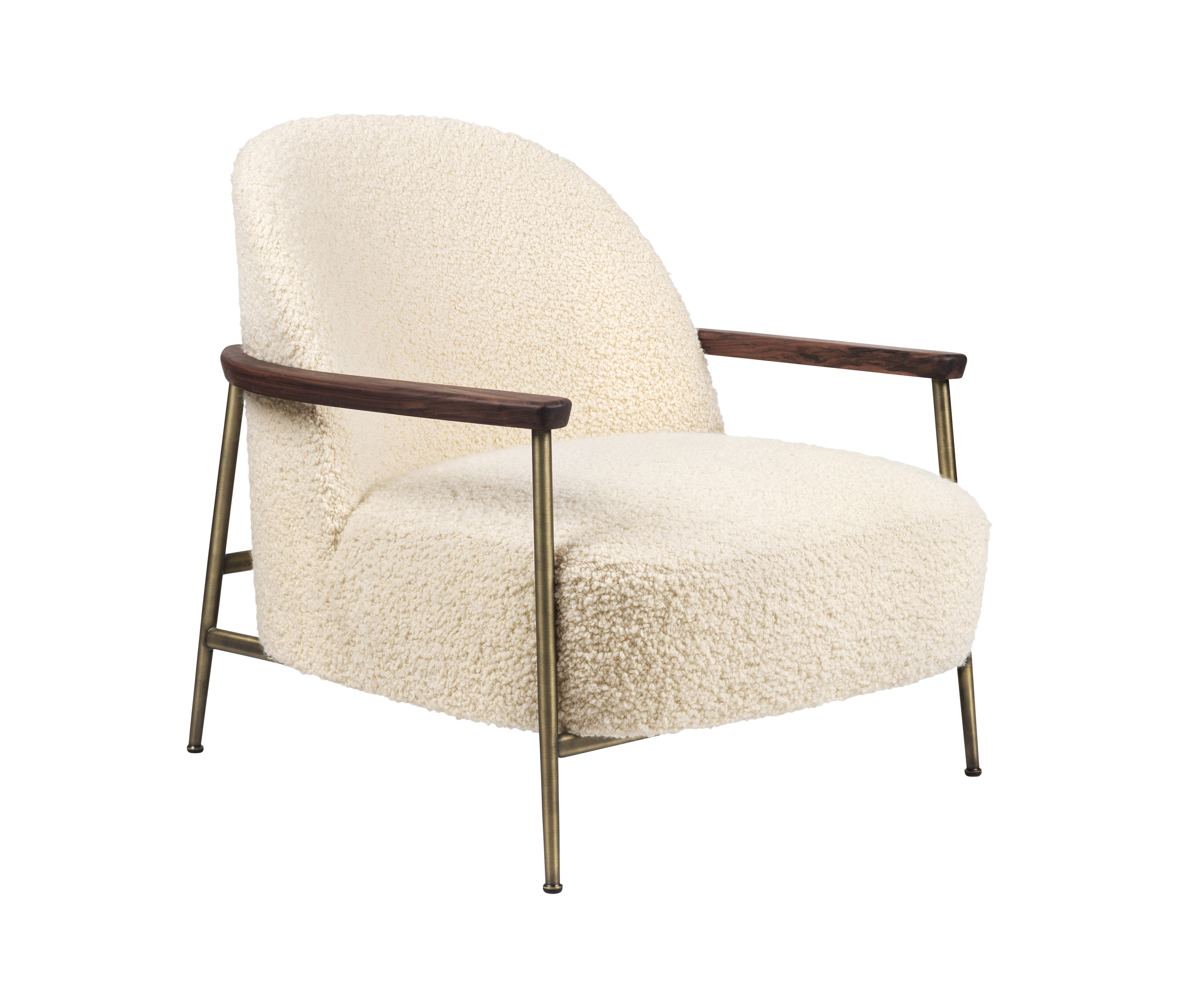 Display product Sejour Lounge Chair with armrest from manufacturer GUBI