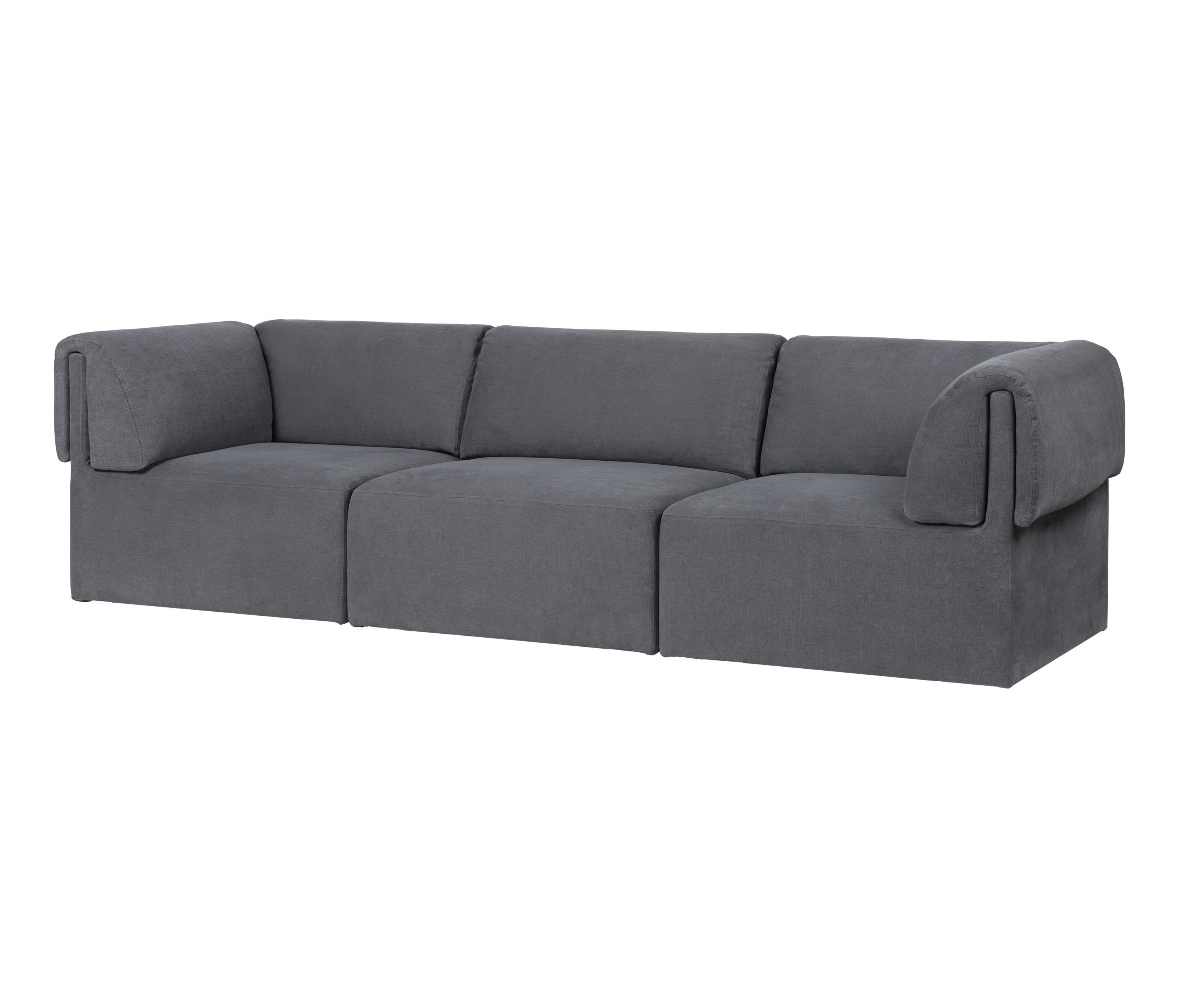Wonder Sofa - 3-seater with armrest