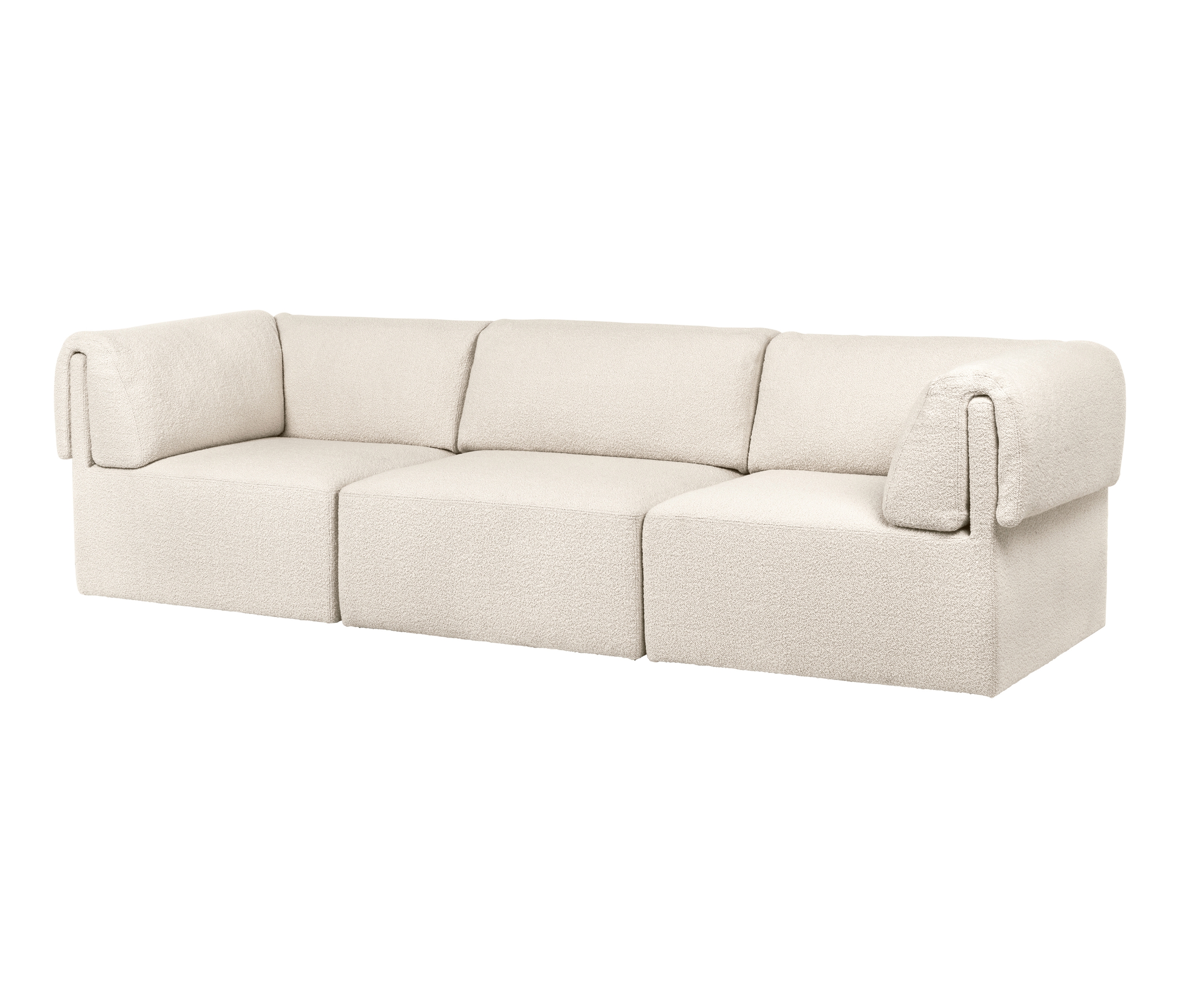 Wonder Sofa - 3-seater with armrest