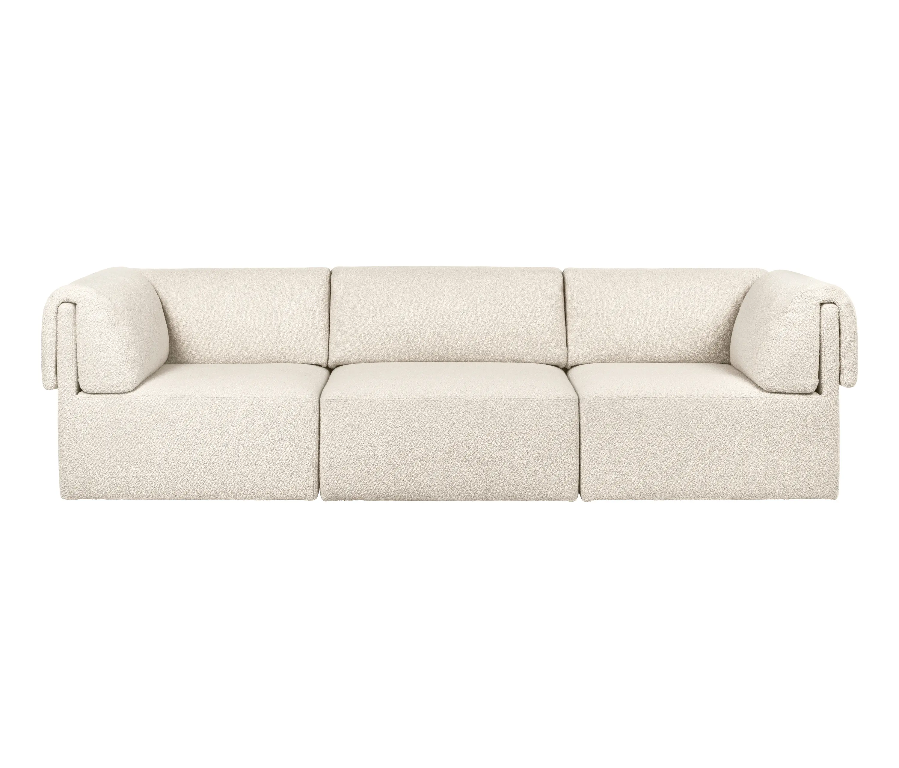 GUBI - Wonder Sofa - 3-seater with armrest