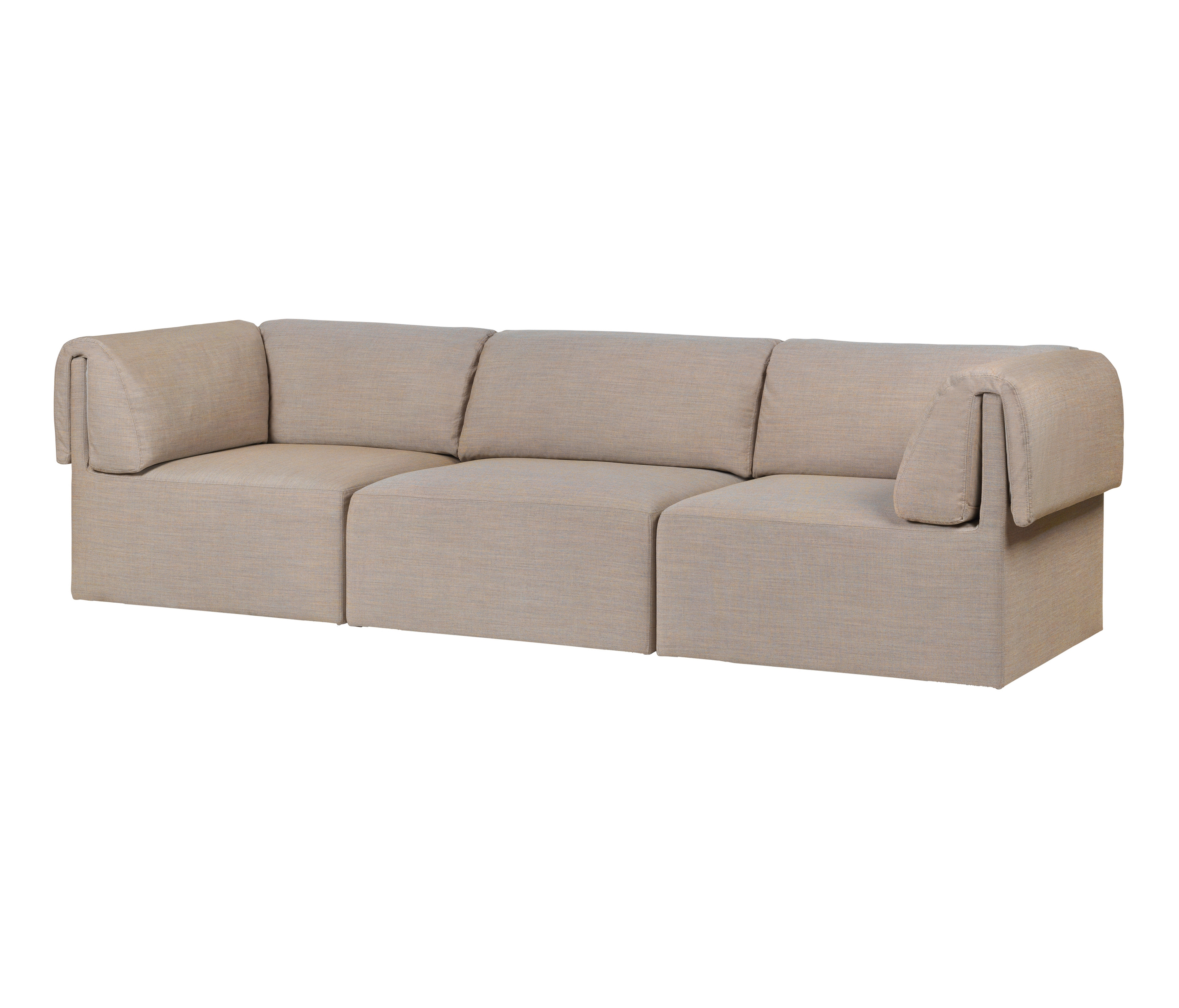 Wonder Sofa - 3-seater with armrest