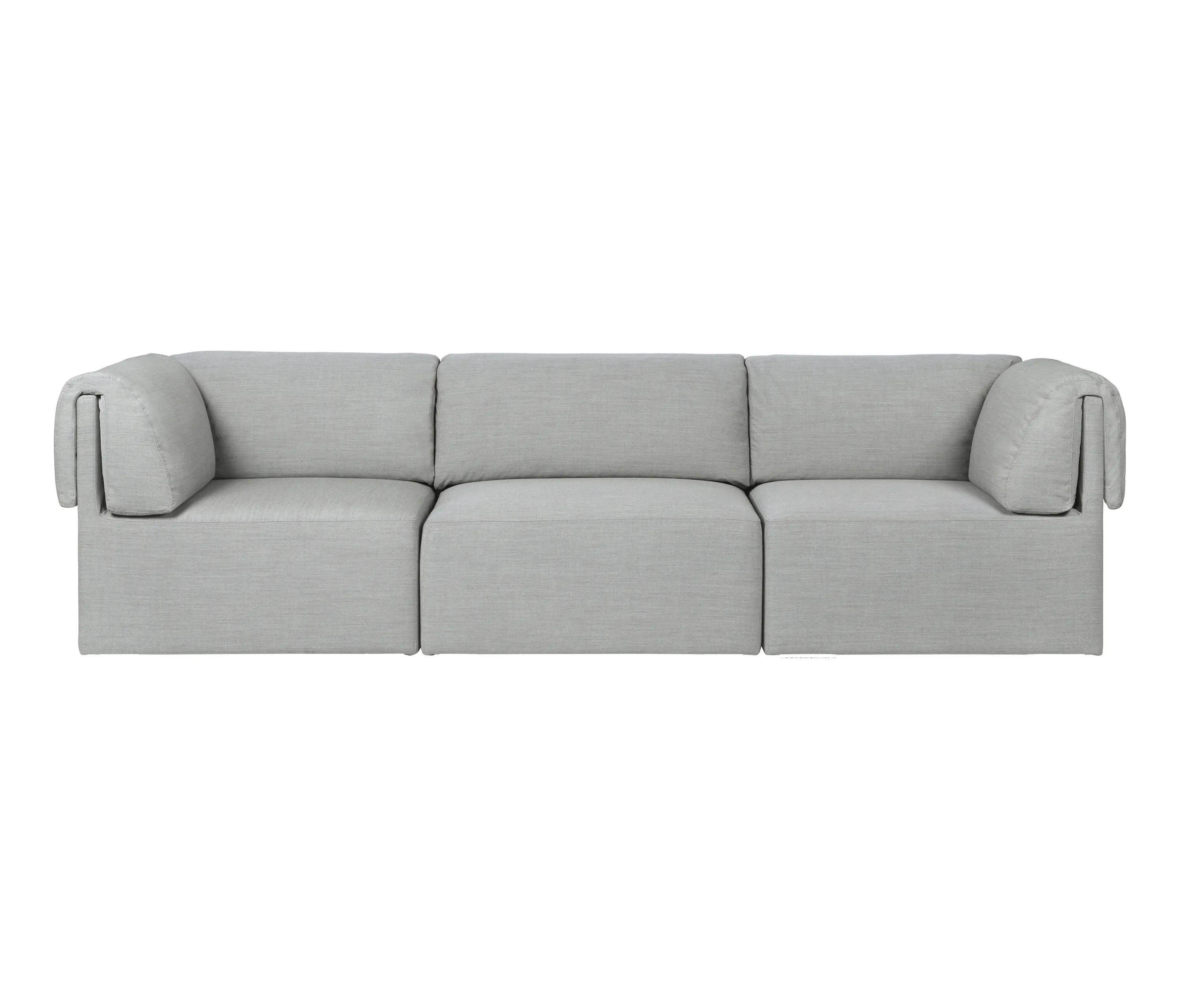 GUBI - Wonder Sofa - 3-seater with armrest