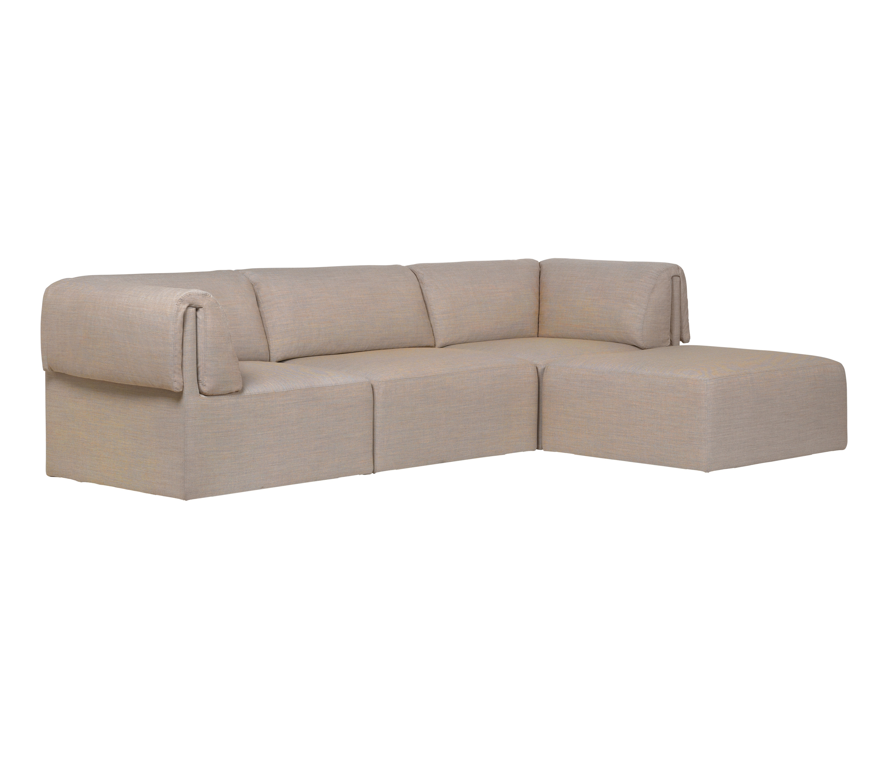 Wonder Sofa - 3-seater with Chaise Longue