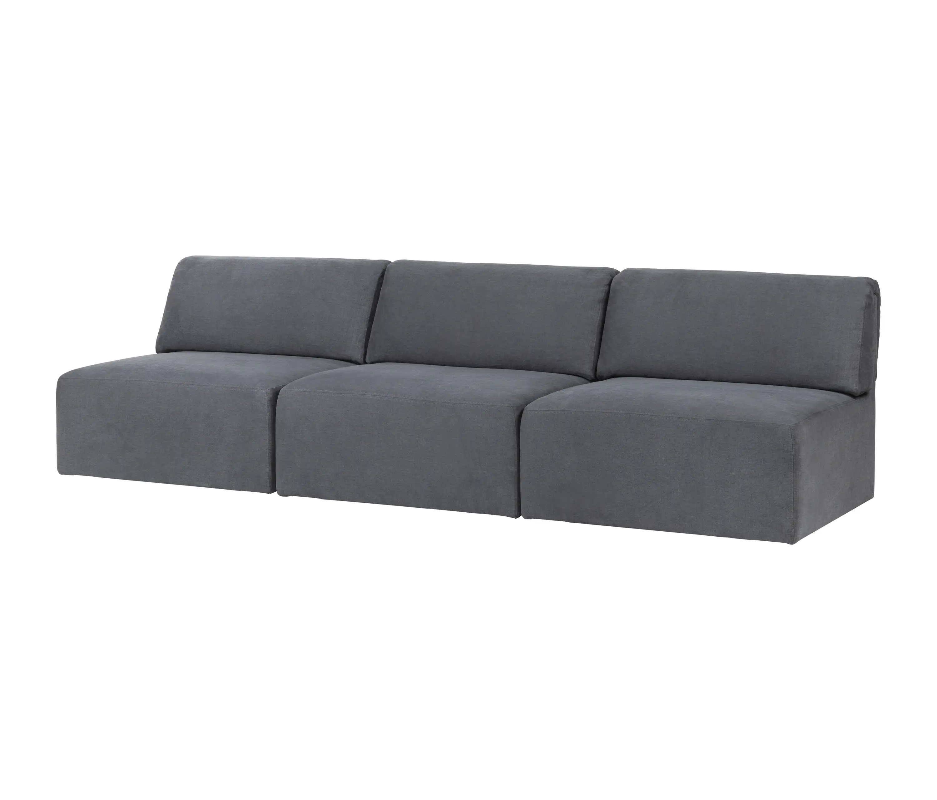 GUBI - Wonder Sofa - 3-seater without armrest