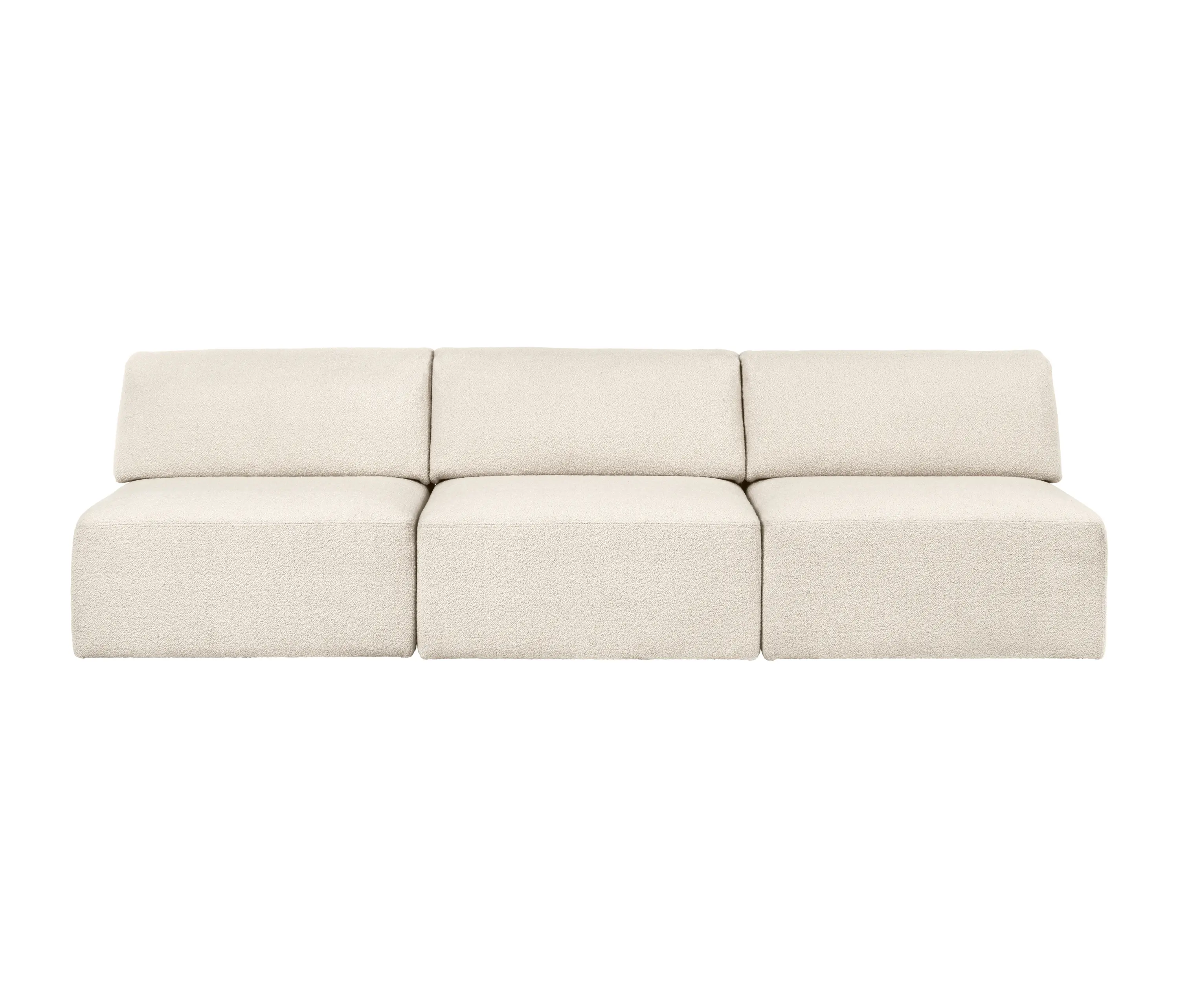 GUBI - Wonder Sofa - 3-seater without armrest