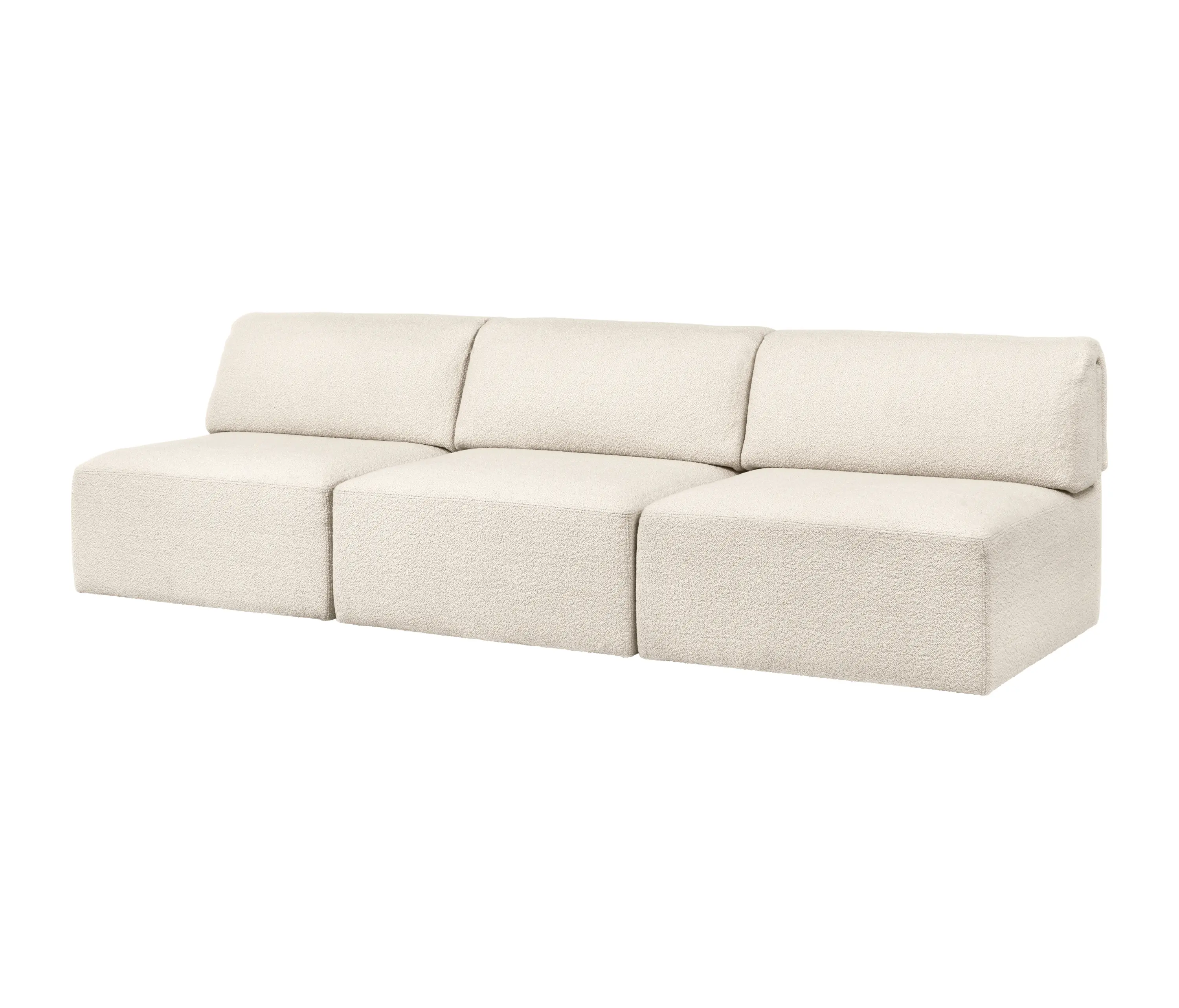 GUBI - Wonder Sofa - 3-seater without armrest