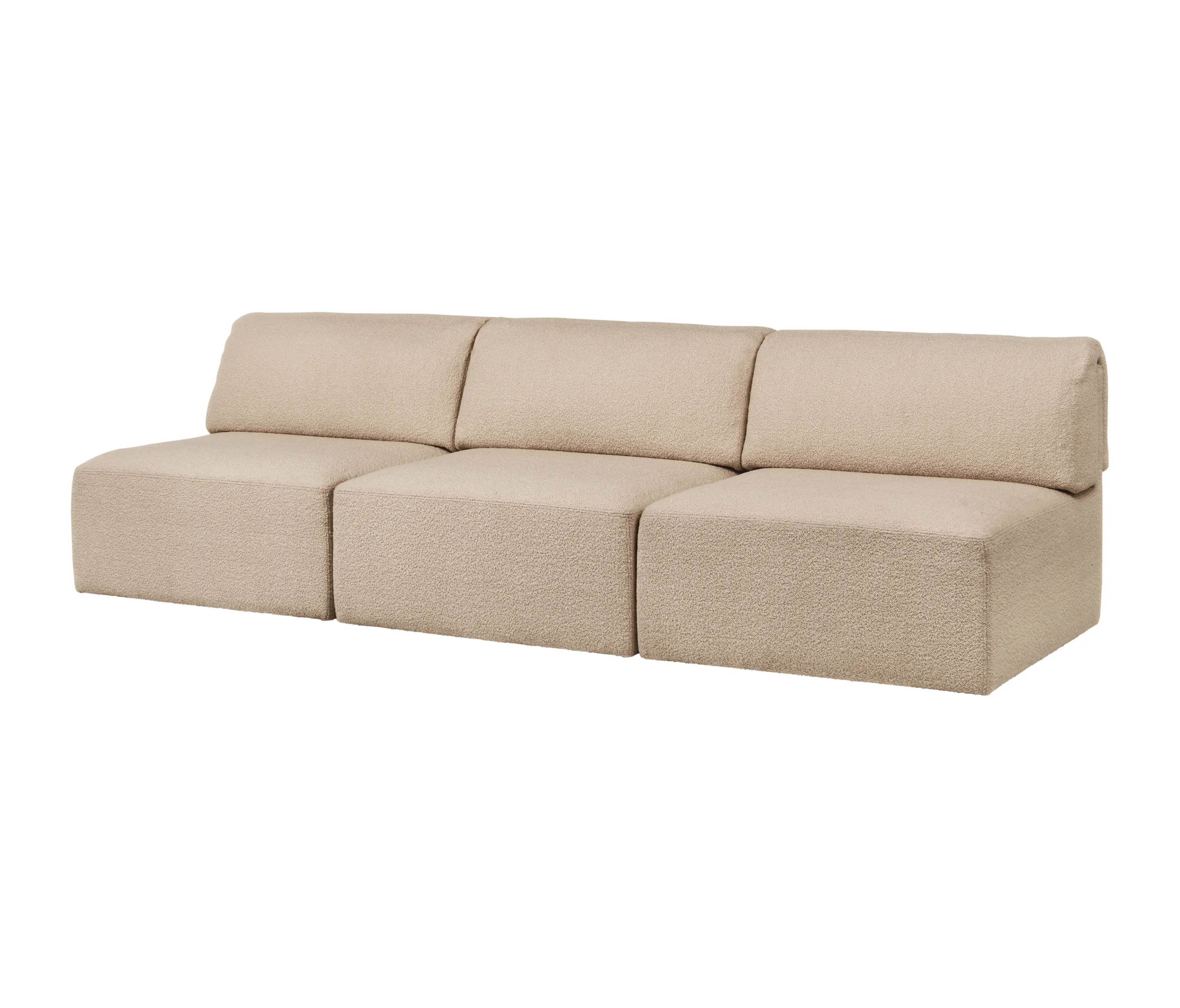 GUBI - Wonder Sofa - 3-seater without armrest