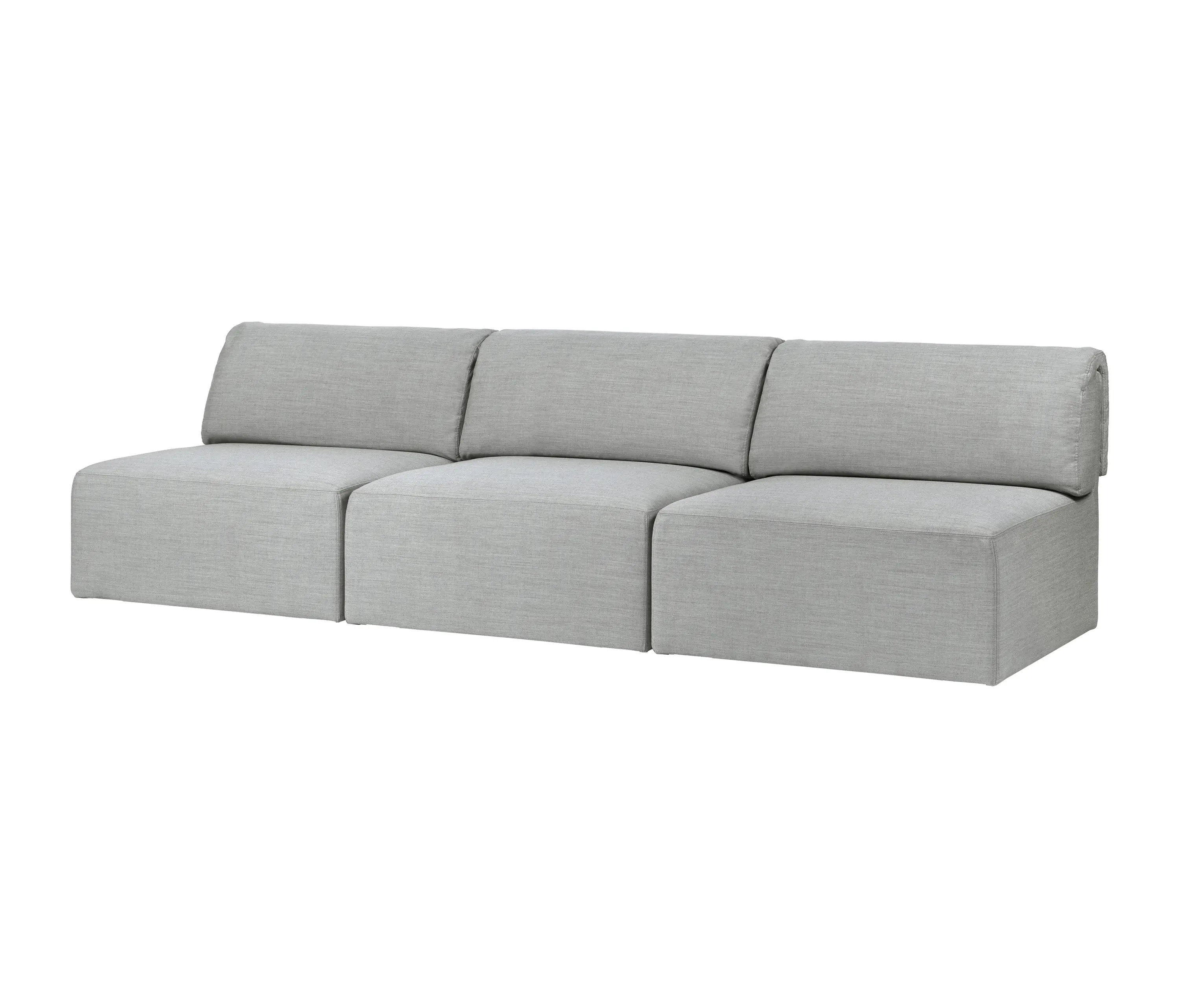 GUBI - Wonder Sofa - 3-seater without armrest