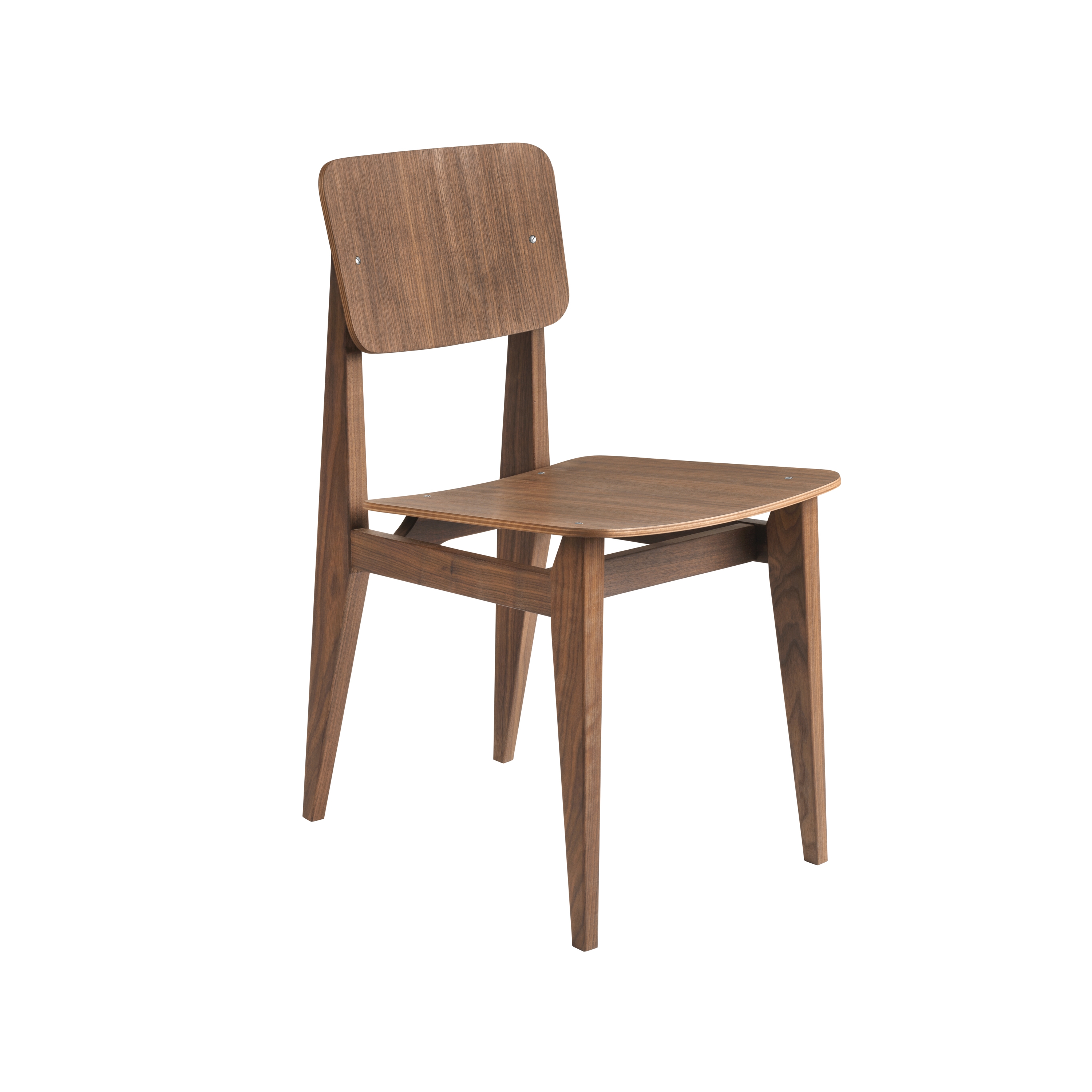 C-Chair Dining Chair - Veneer (American Walnut Oiled Base)