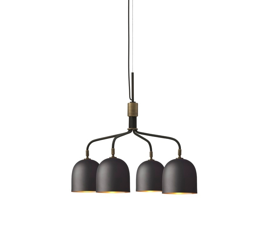 Display product Howard Chandelier - Four Arms, Short from manufacturer GUBI