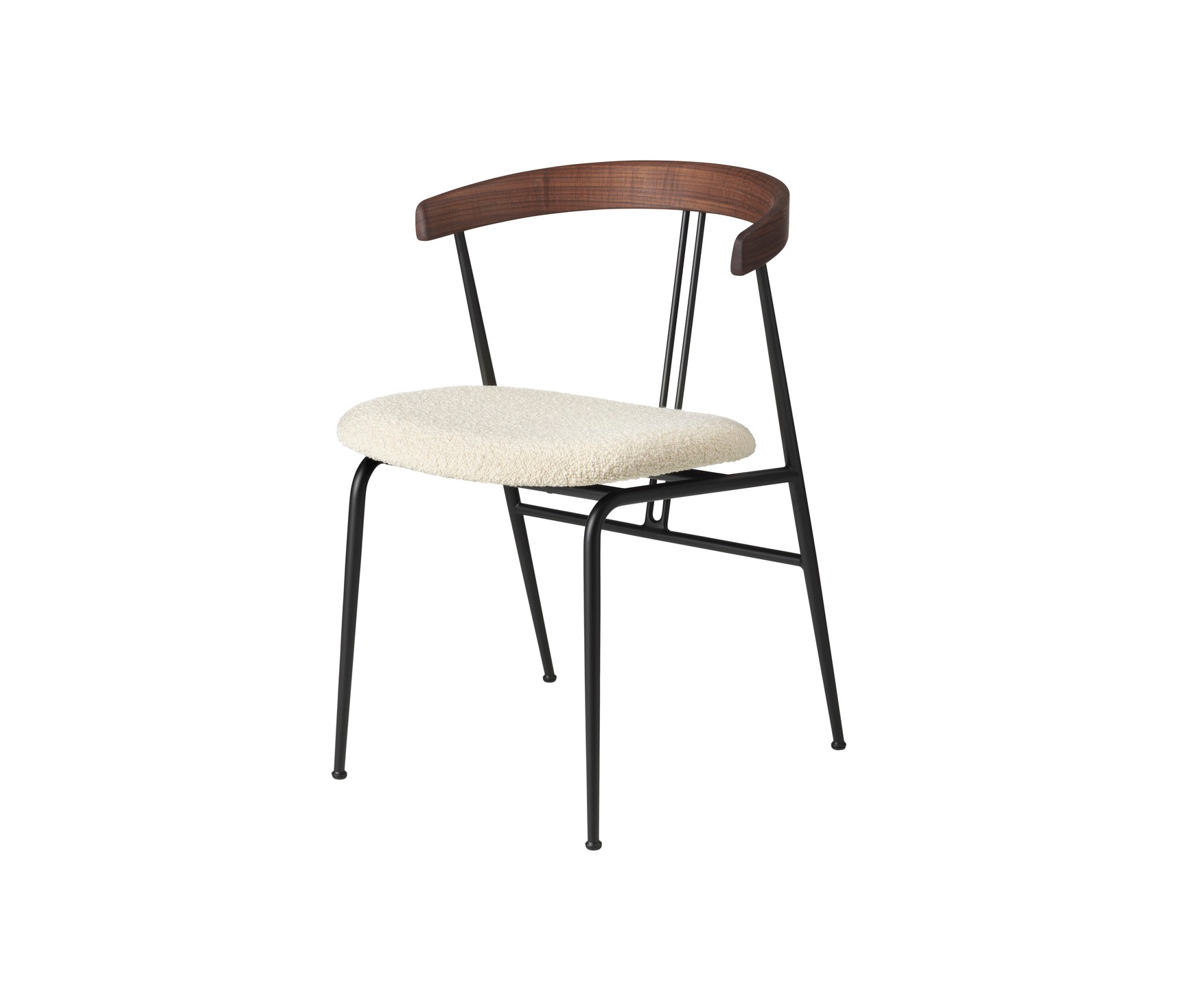 Display product Violin Dining Chair - Seat Upholstered from manufacturer GUBI