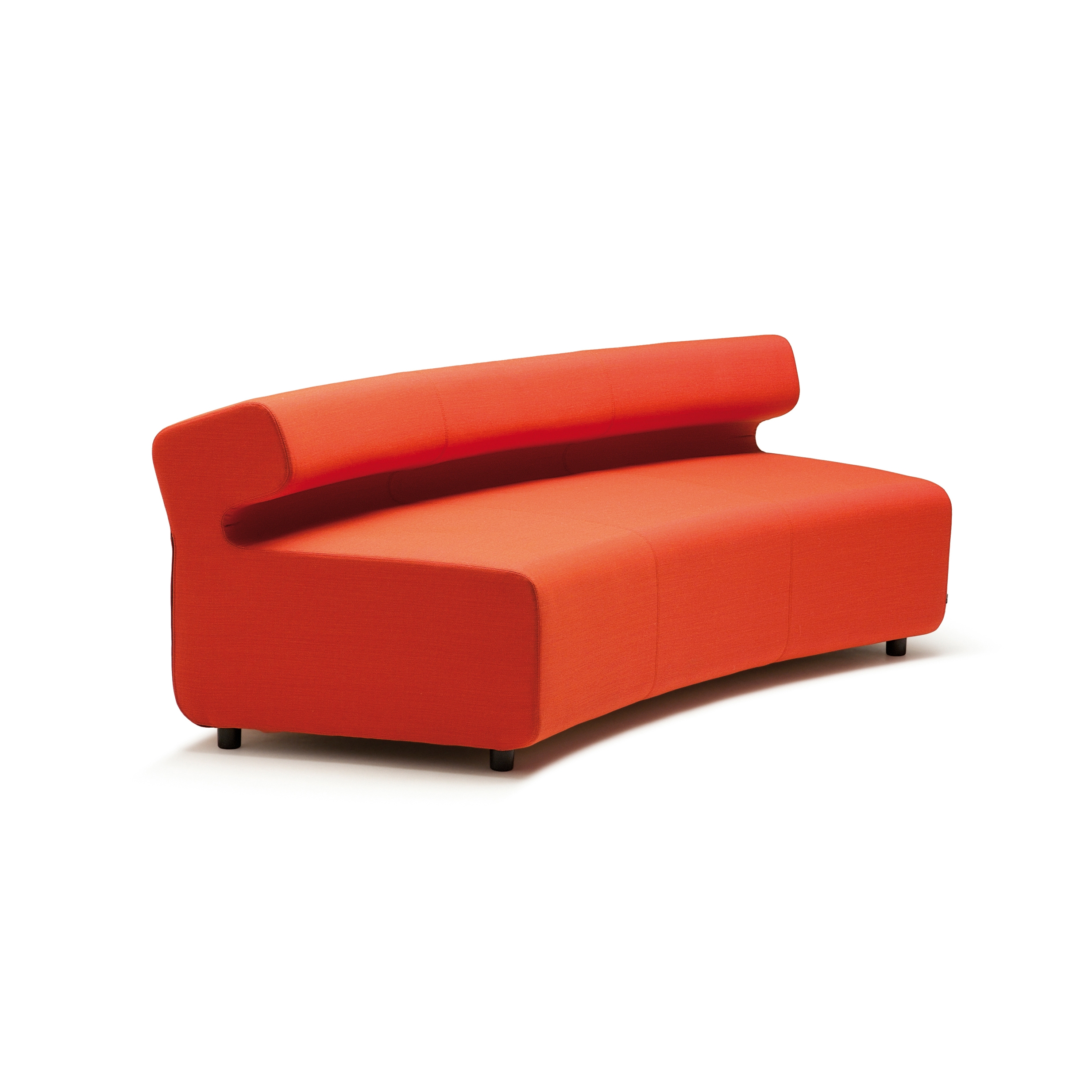 Display product Up 3-Seater curved with backrest from manufacturer Fora Form