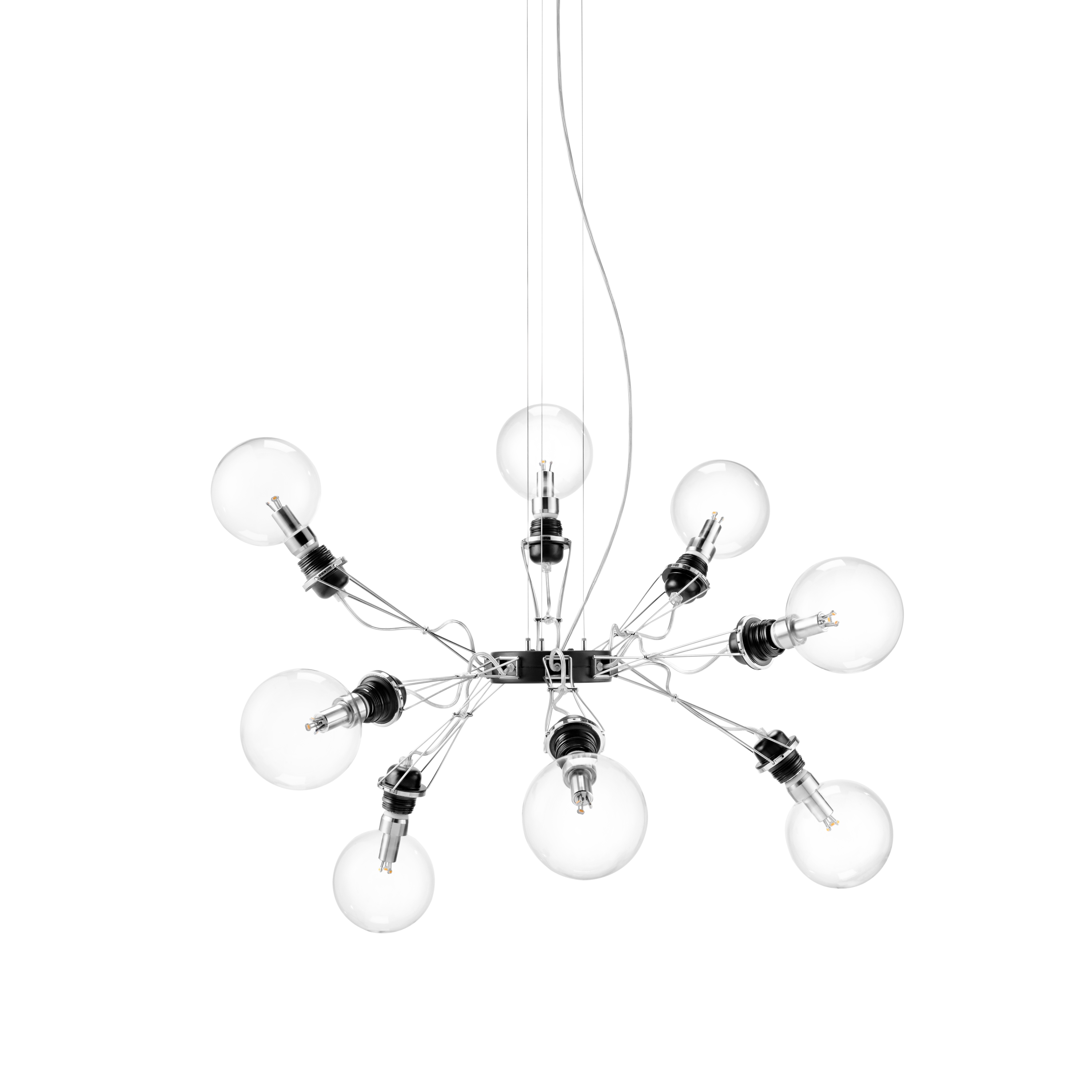 Display product Matrix Otto | Matt Black from manufacturer LUMINA