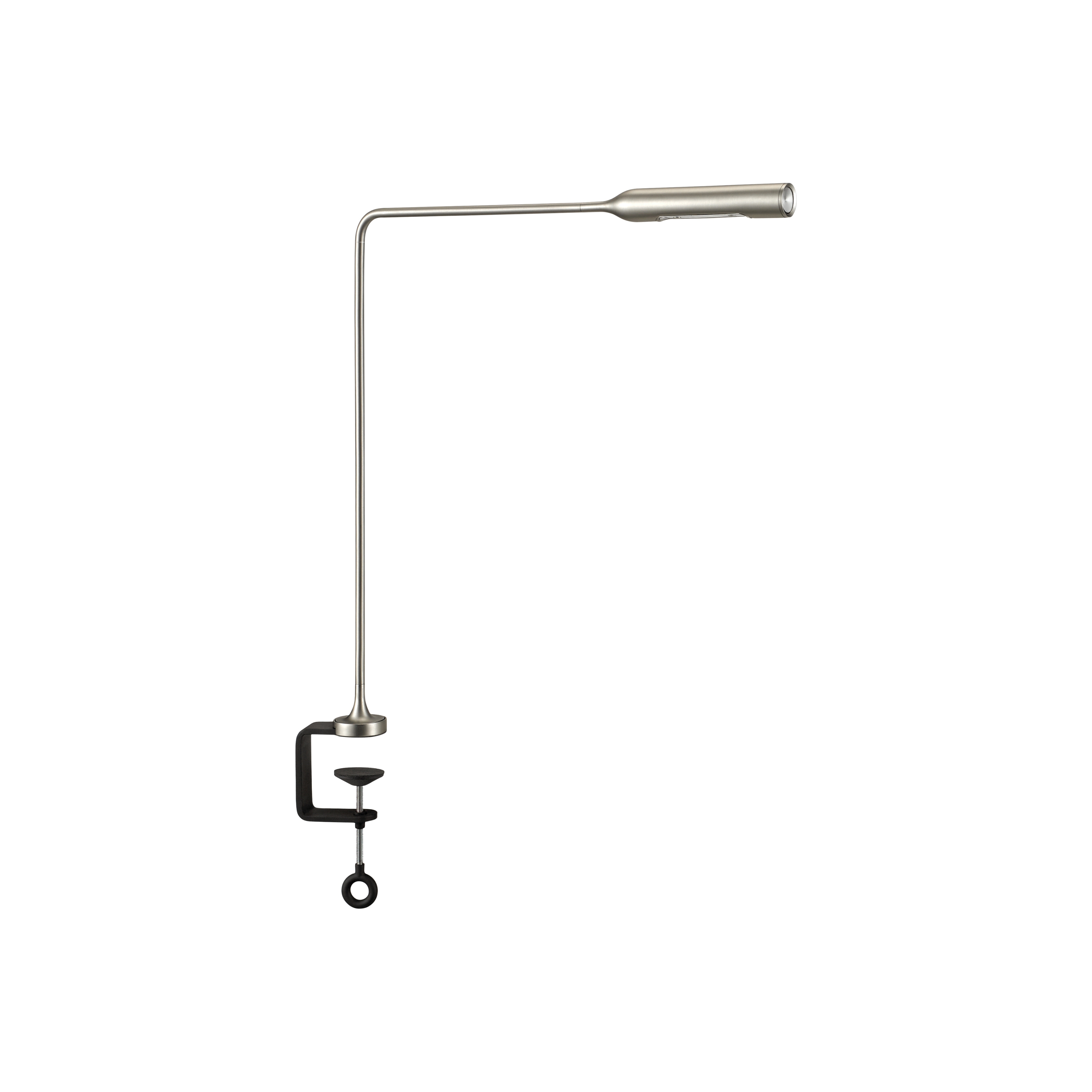 Mostrar el producto Flo Clamp | Brushed Nickel del fabricante LUMINA