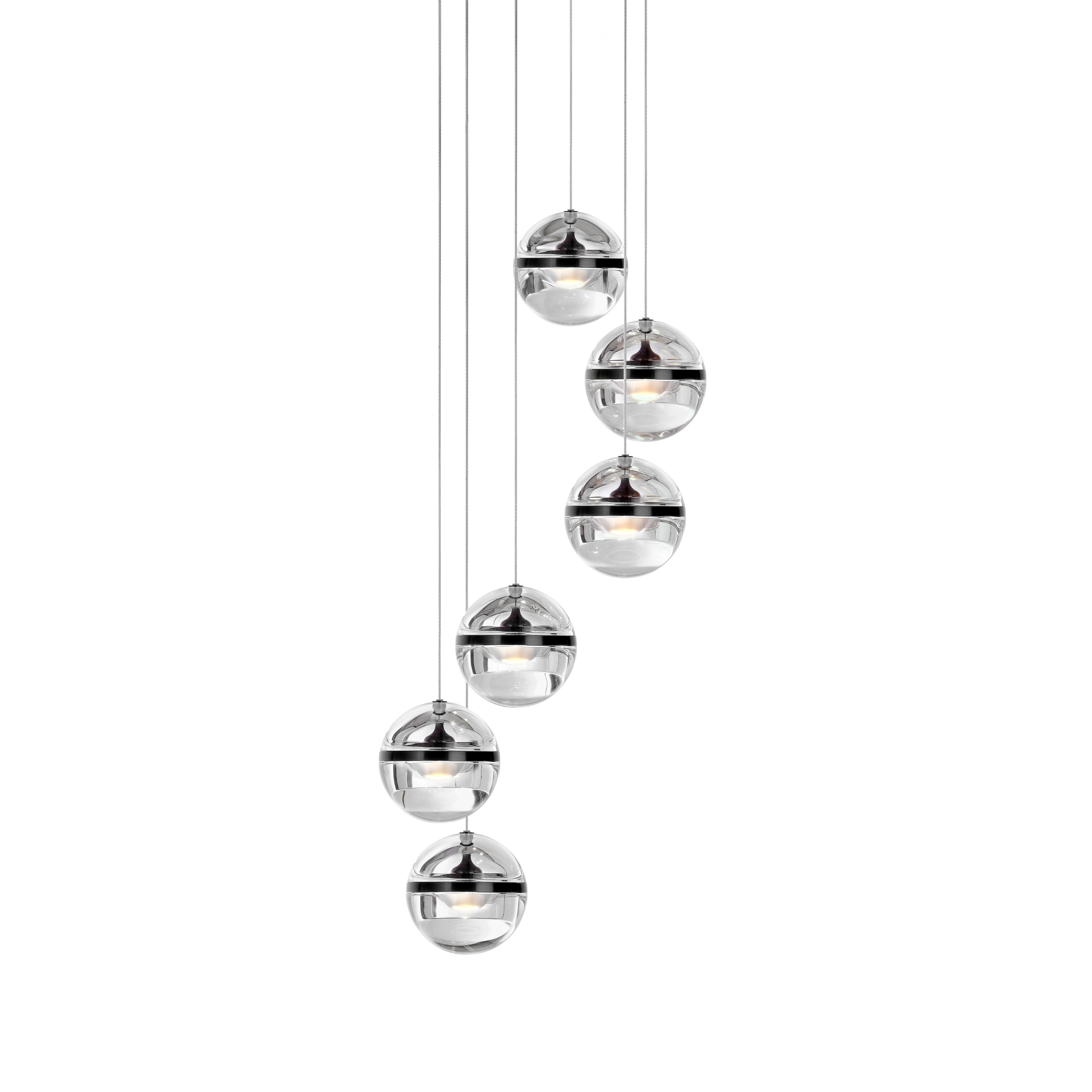 Mostra il prodotto Limbus Chandelier | Black del produttore LUMINA