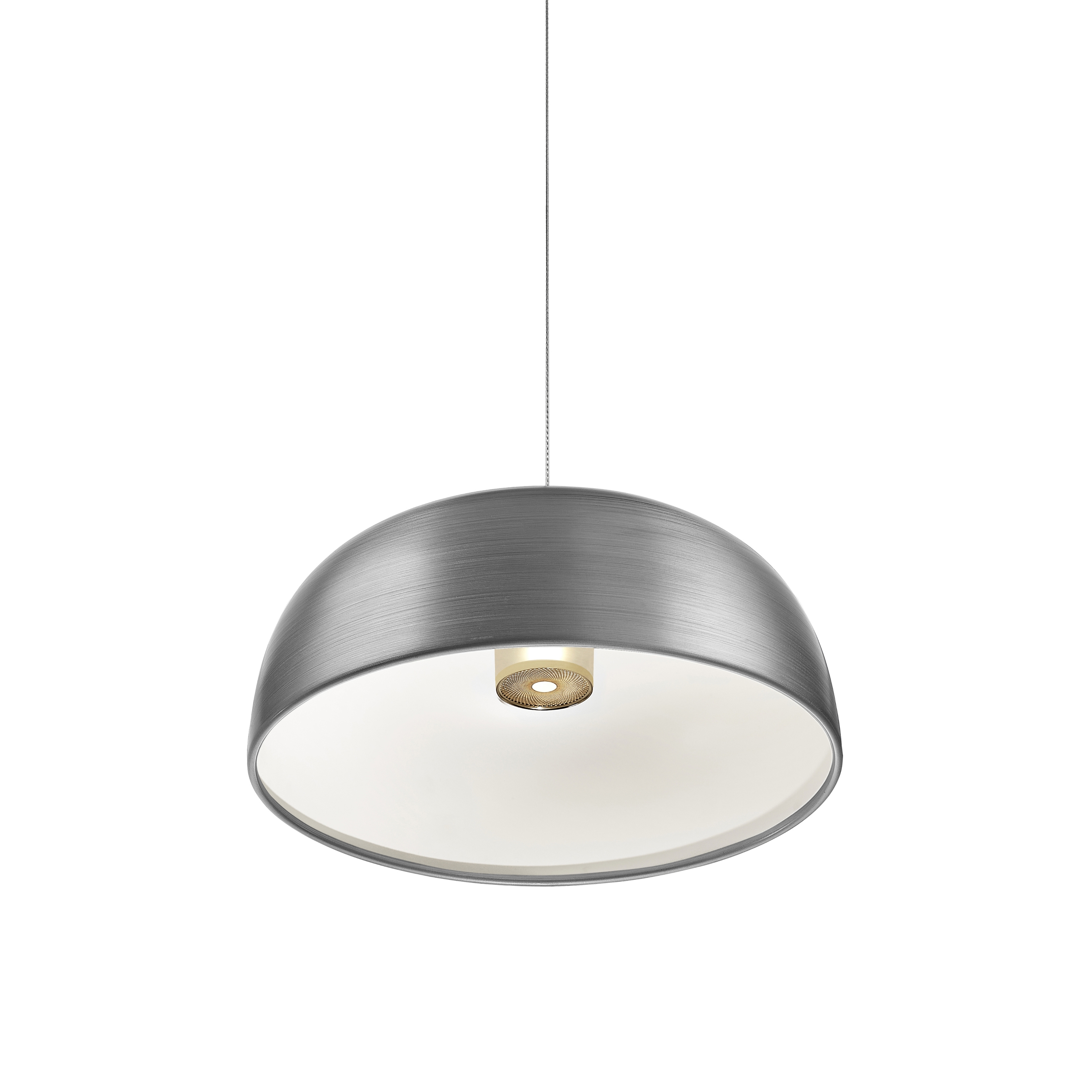Tia 400 | Matt Brushed Aluminium