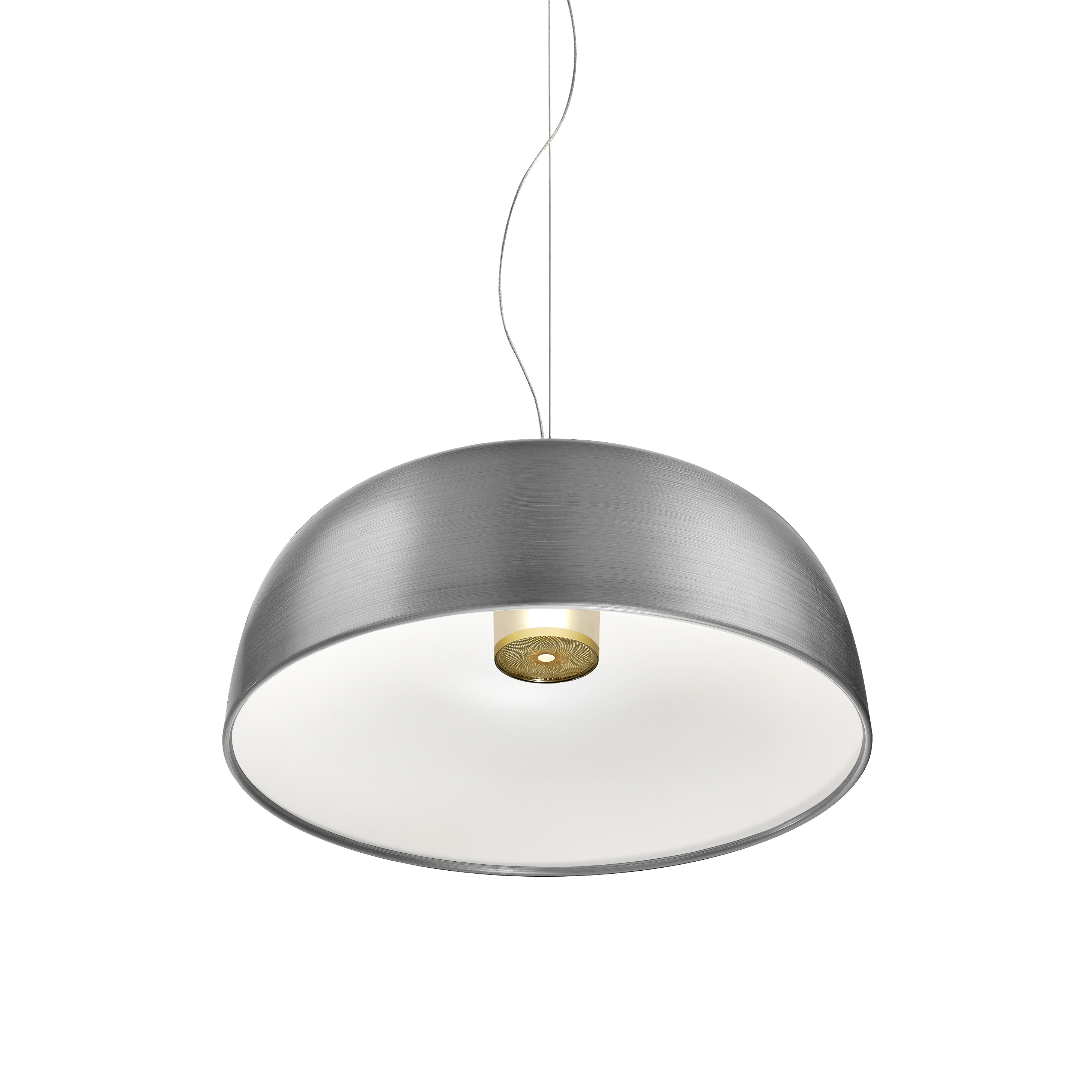Tia 600 | Matt Brushed Aluminium