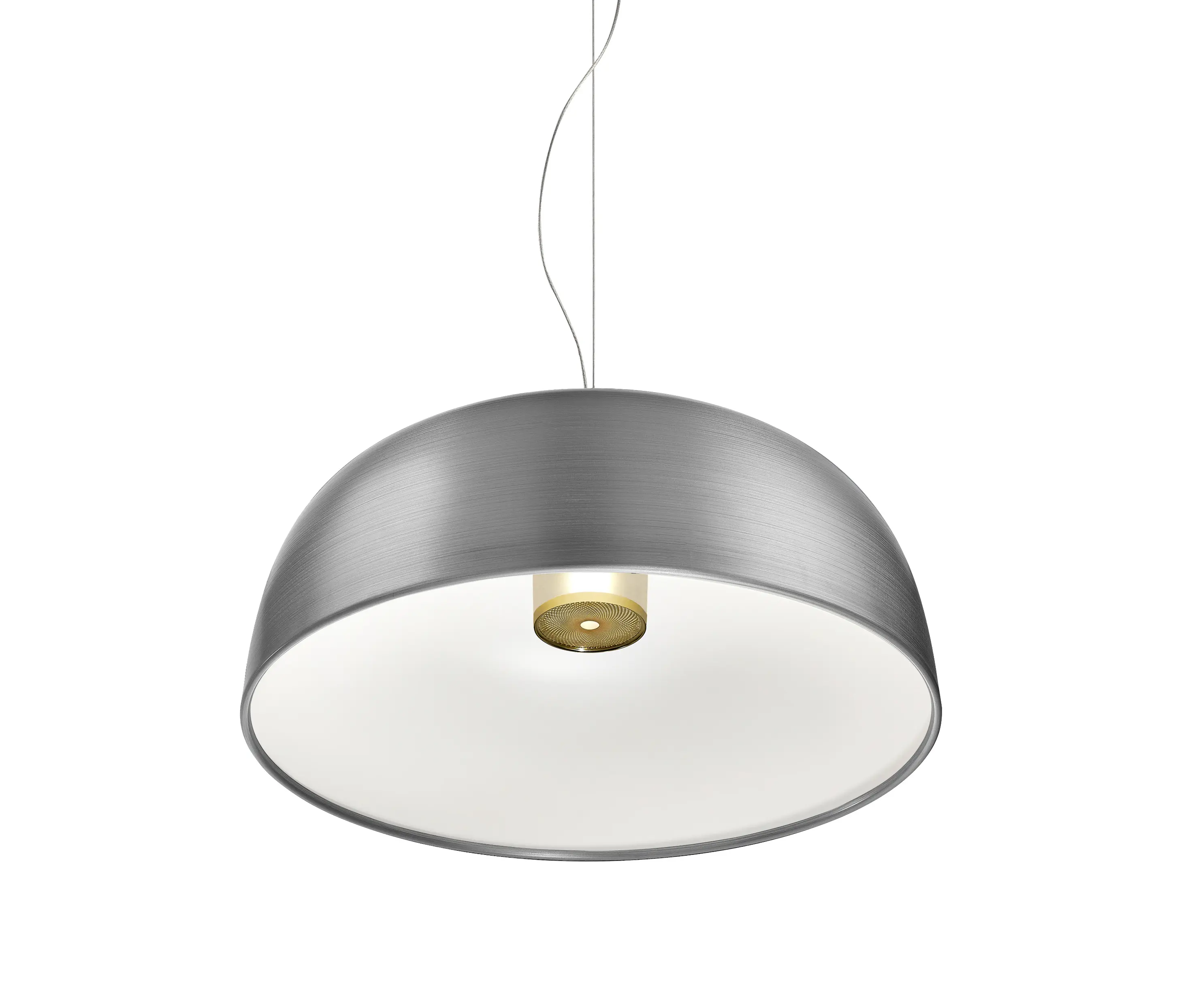 LUMINA - Tia 600 | Matt Brushed Aluminium