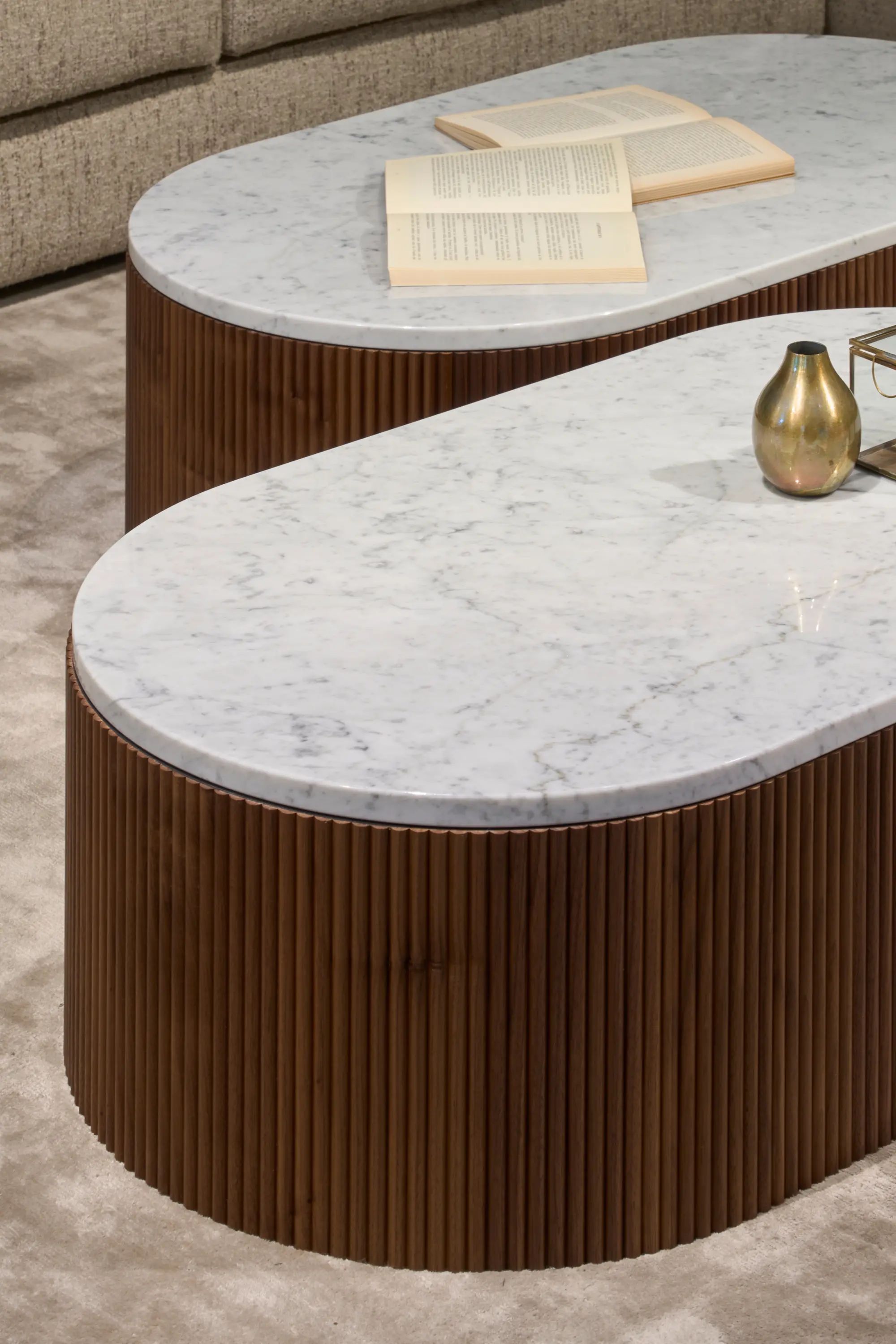 LEMA - Drum Coffee table with sitting cushion
