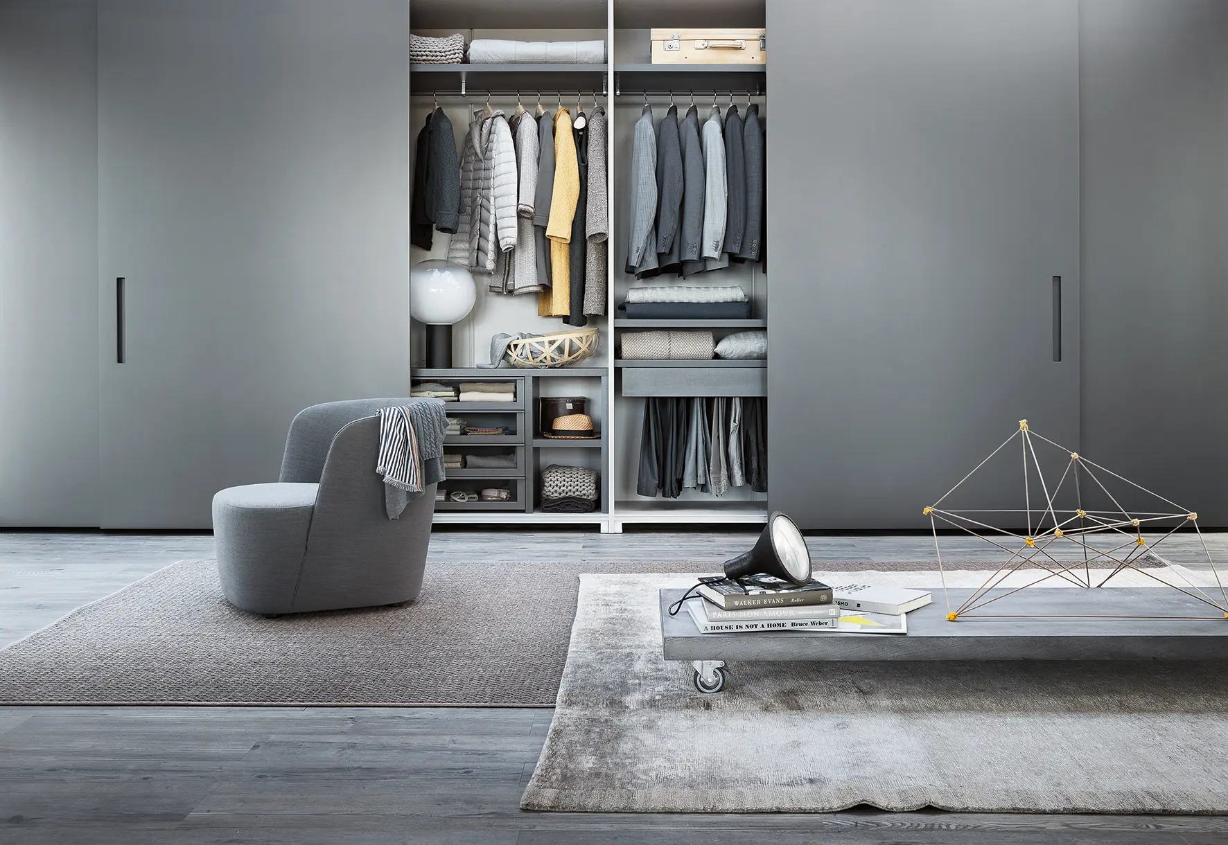 LEMA - Armadio Ellevi | Coplanar doors