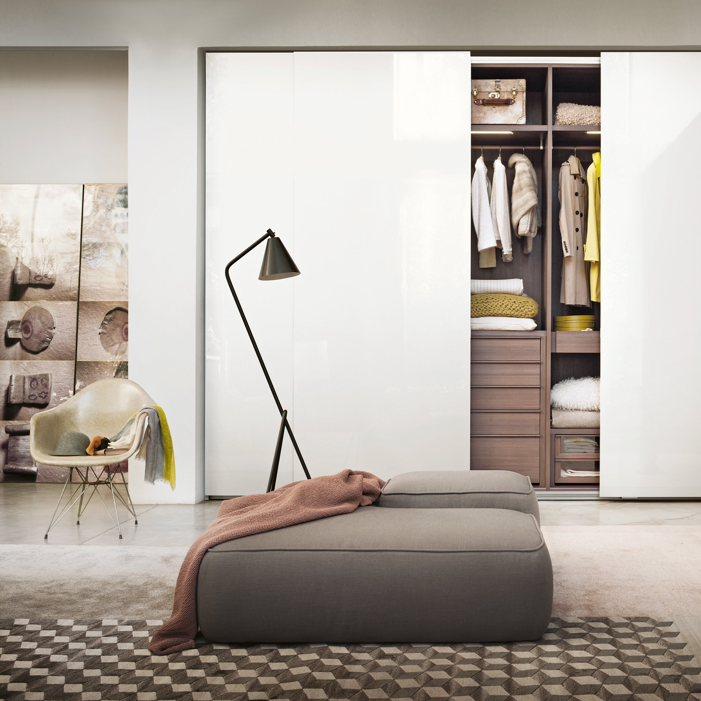 Display product Armadio Prima | Sliding door from manufacturer LEMA