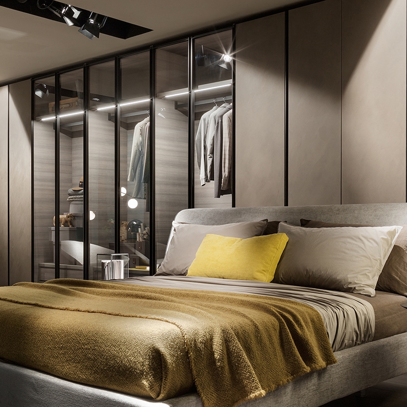 Mostrar el producto Armadio Text | Hinged door del fabricante LEMA