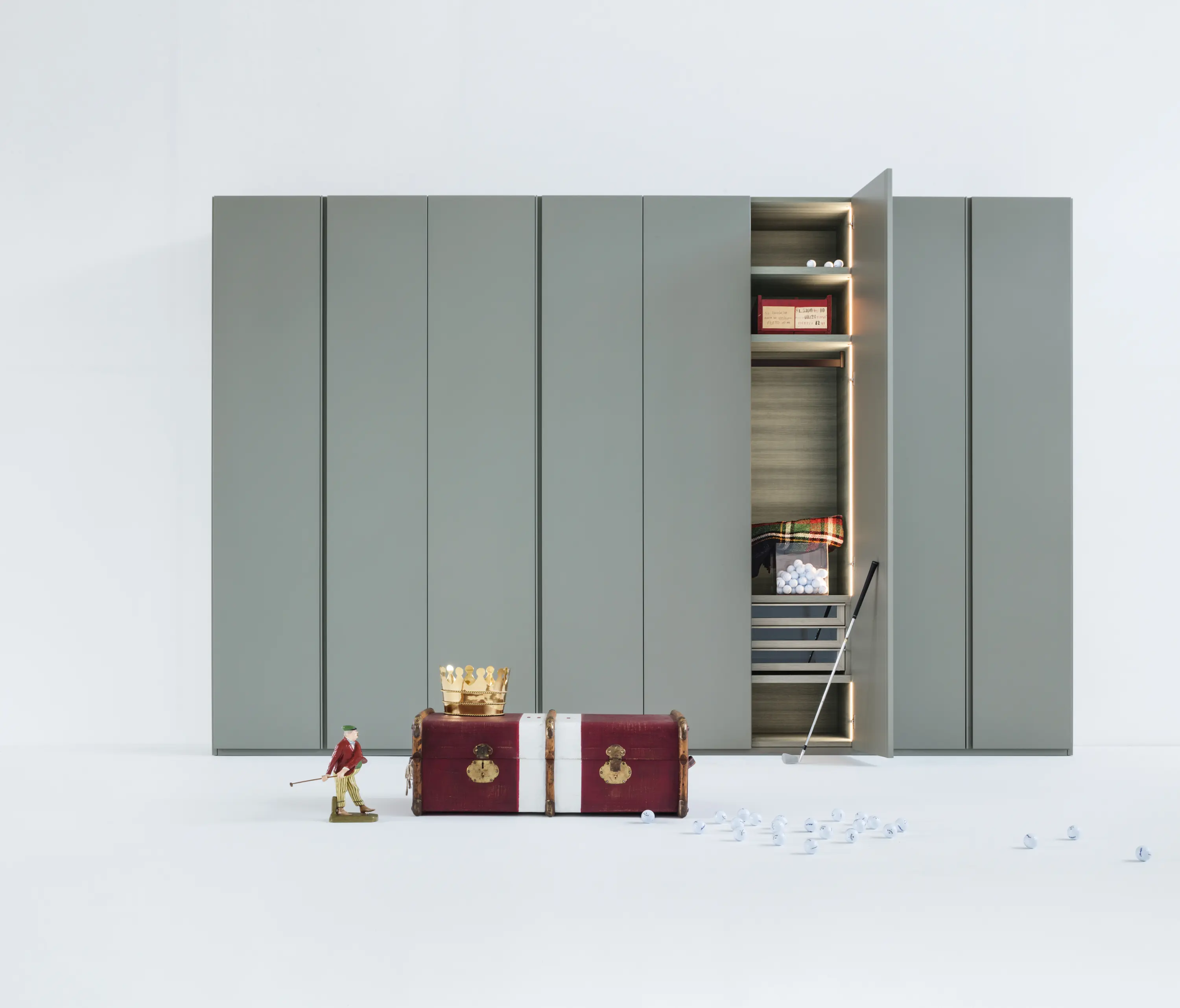 LEMA - Armadio Text | Hinged door