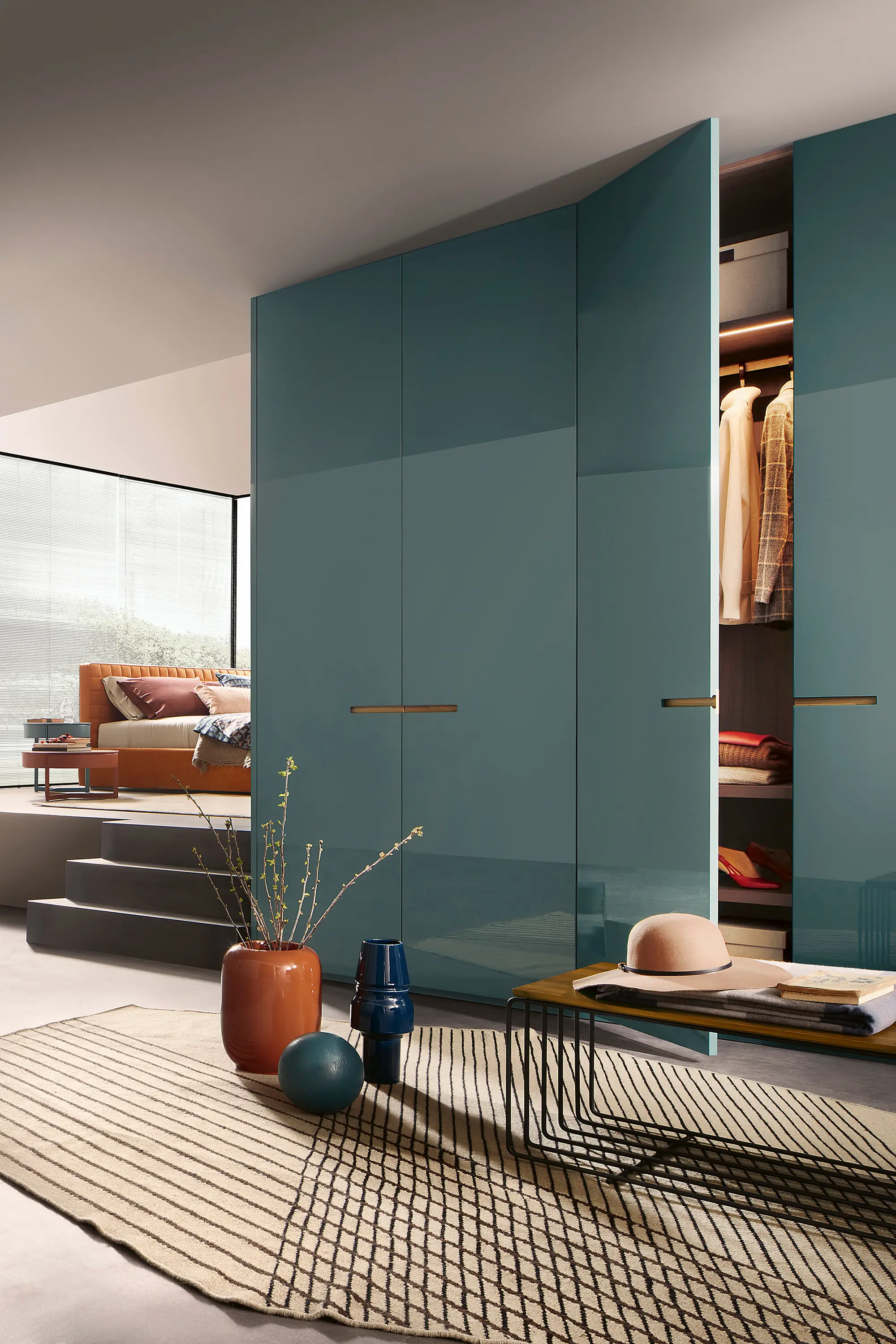 LEMA - Elegant Wardrobe | Hinged doors