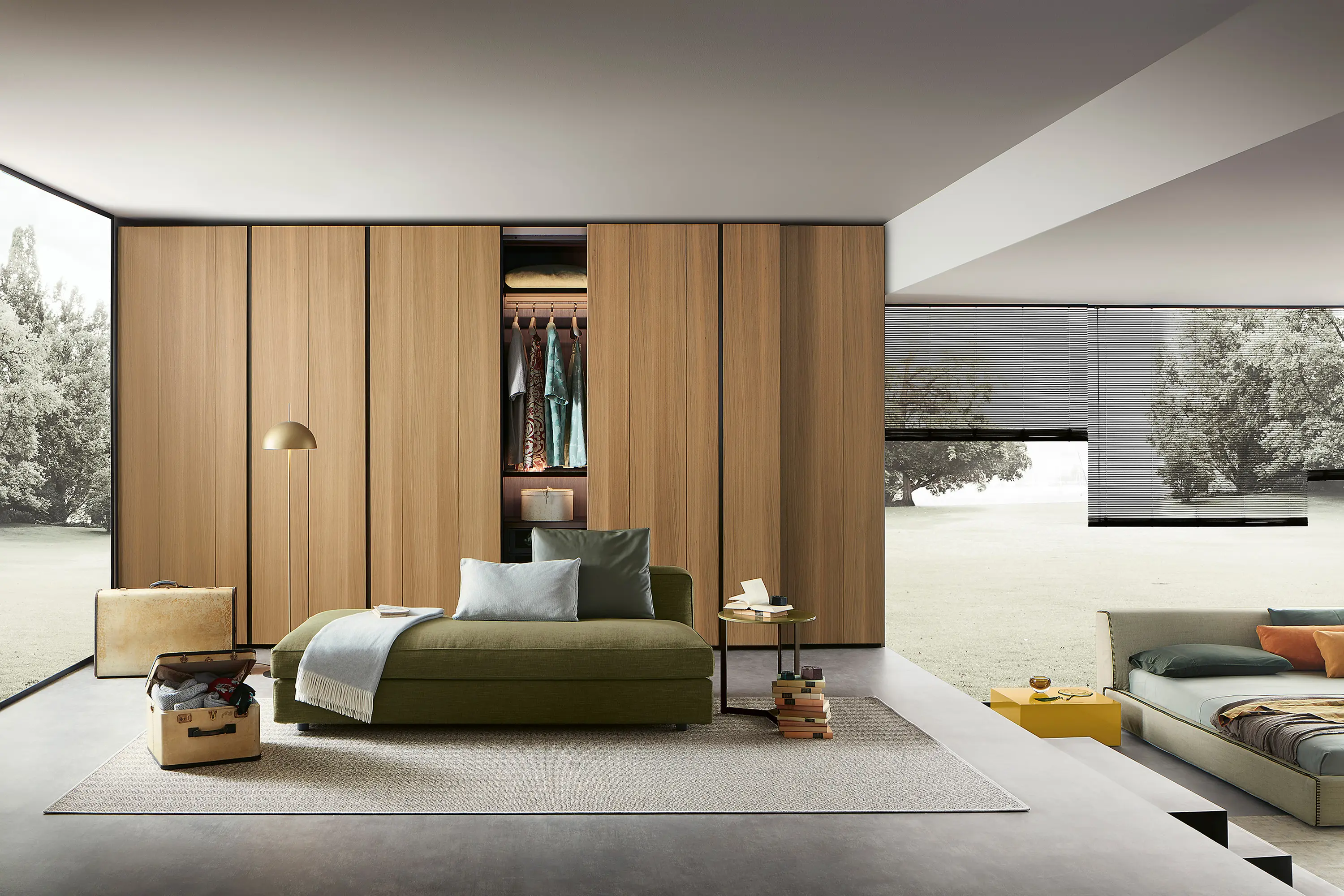 LEMA - Naica Wardrobe | Sliding doors