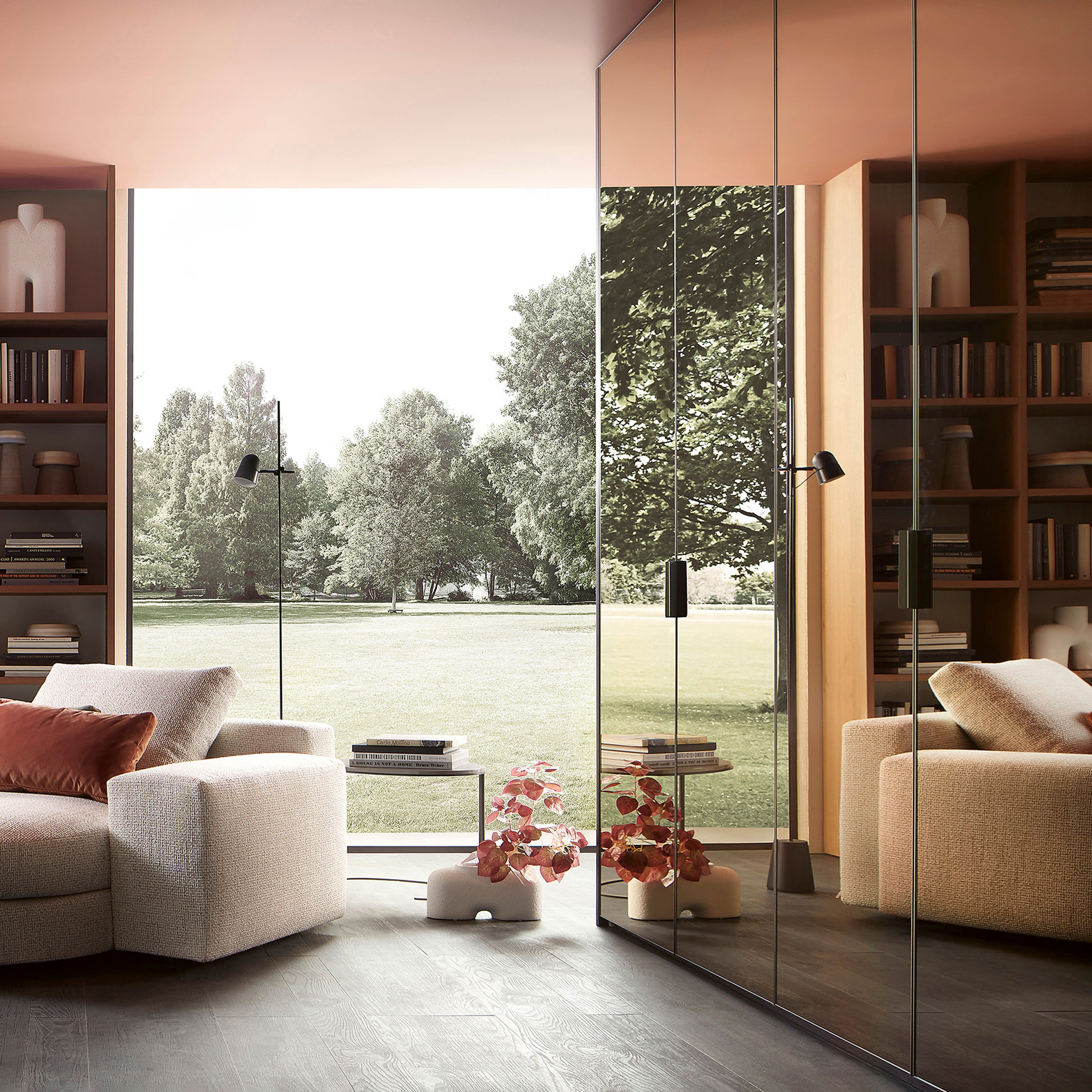 Afficher le produit Nur Wardrobe | Hinged doors du fabricant LEMA
