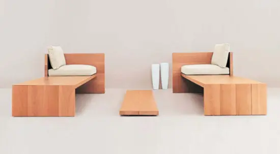 Dema - Le Foglie bench