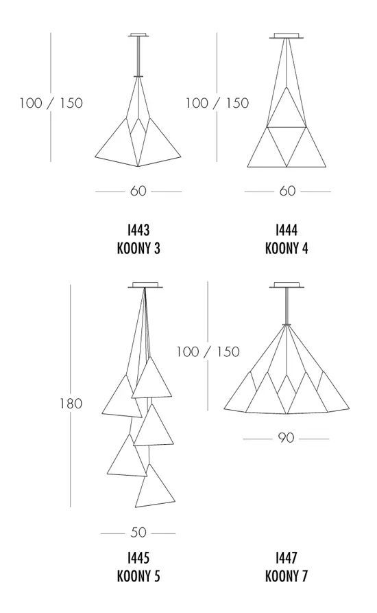 Dix Heures Dix - Koony 3 I443 pendant