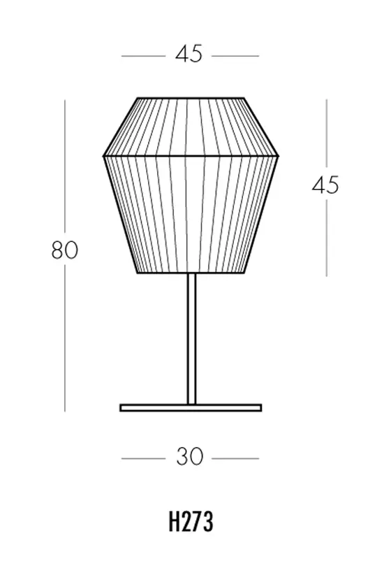 Dix Heures Dix - Ruban H273 table lamp