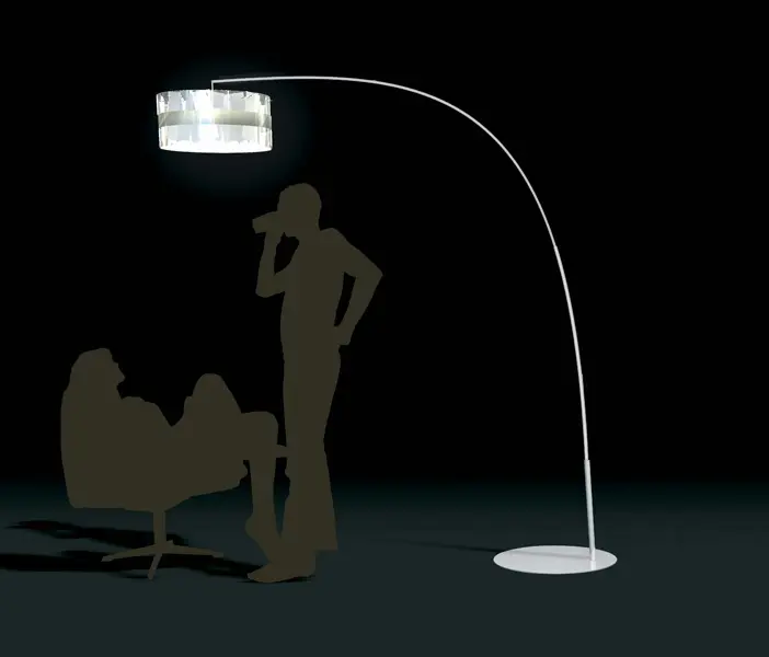 Dix Heures Dix - Ola de Holo I433 floor lamp
