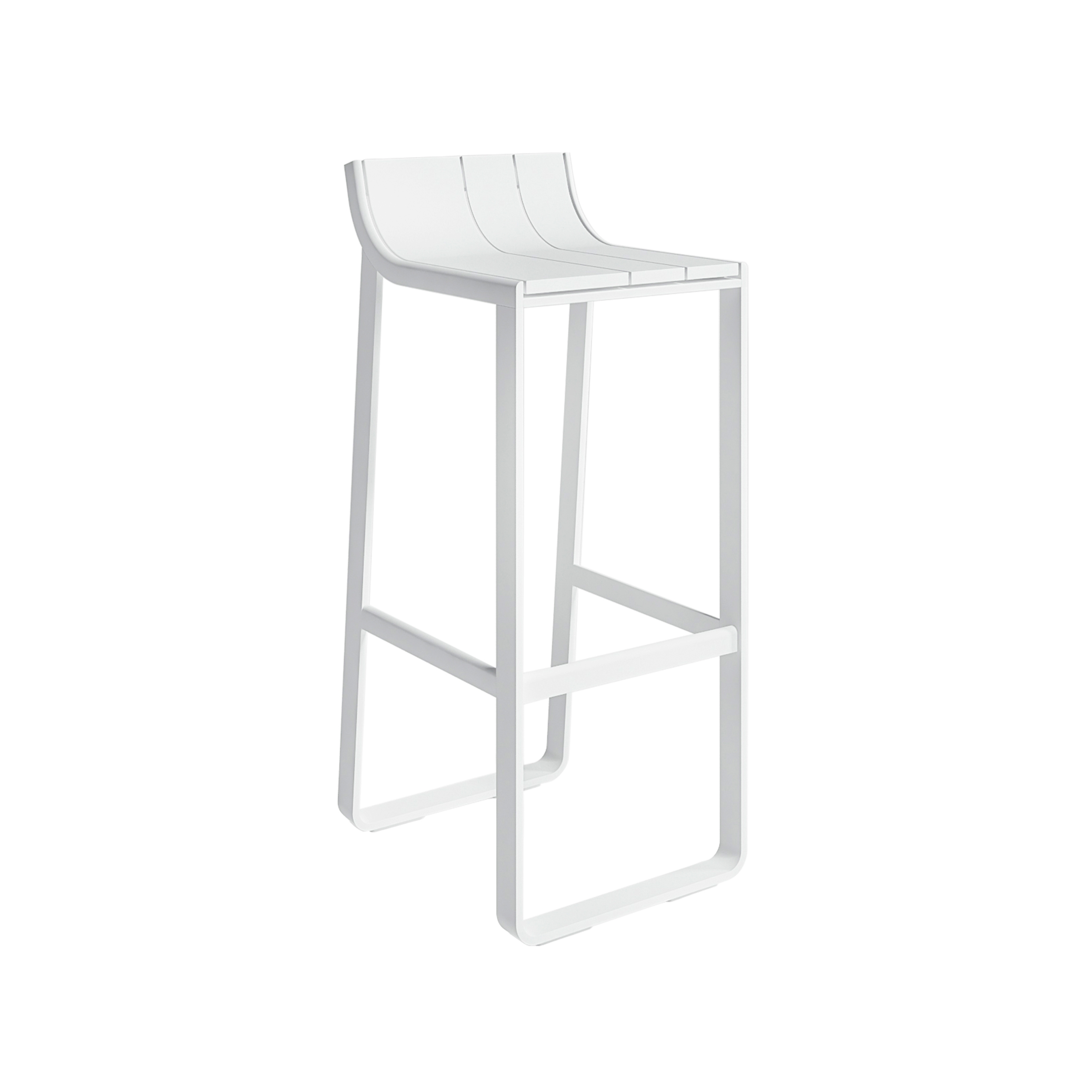 Flat Sgabello con Schienale