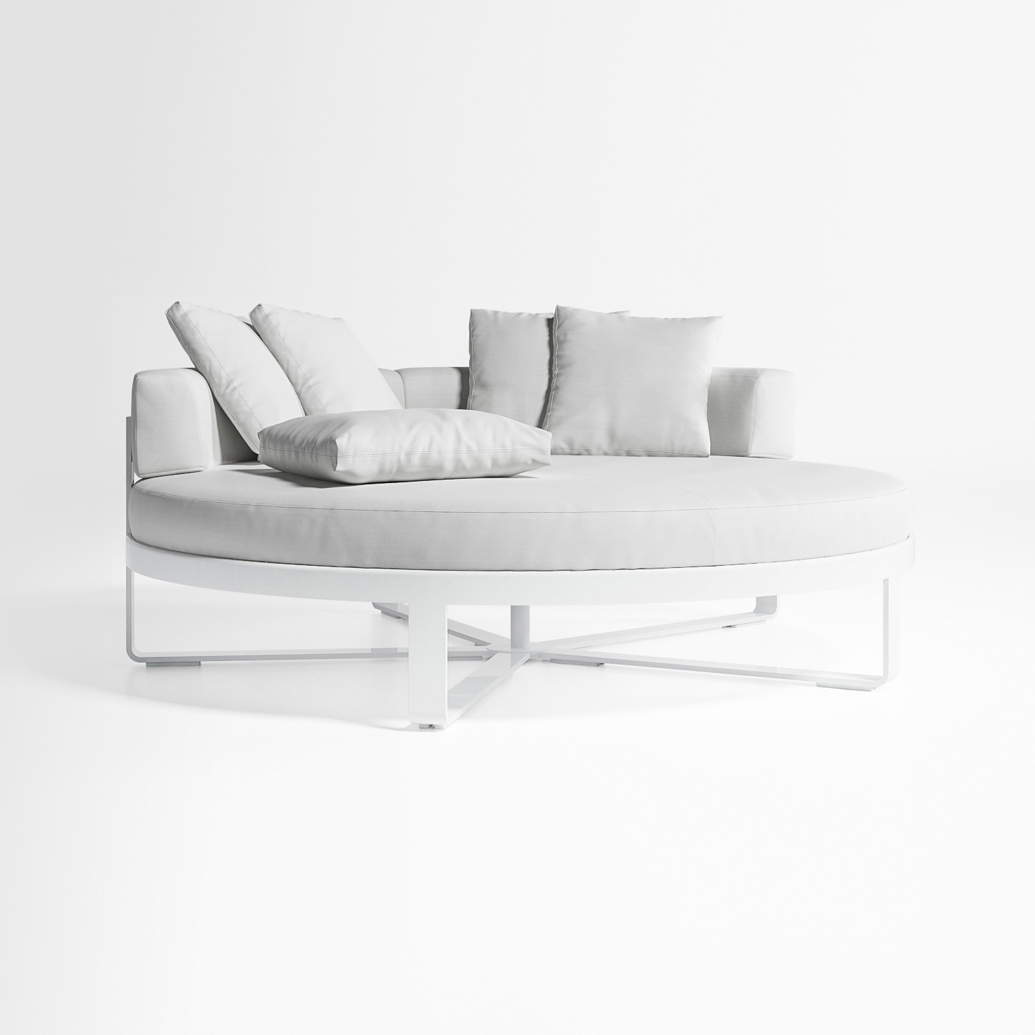 Flat Round Chill Bed