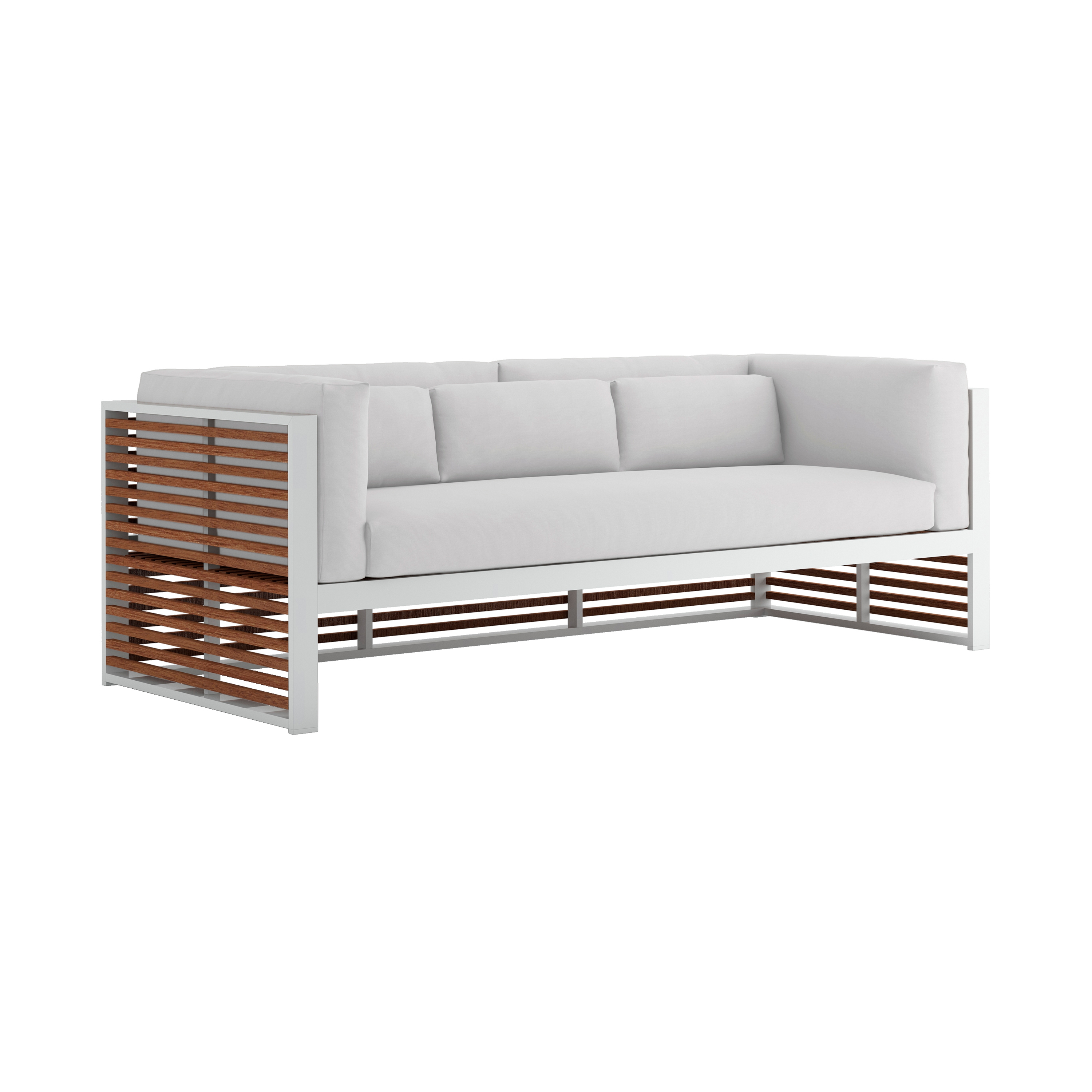 DNA Teak 3-Seat Sofa