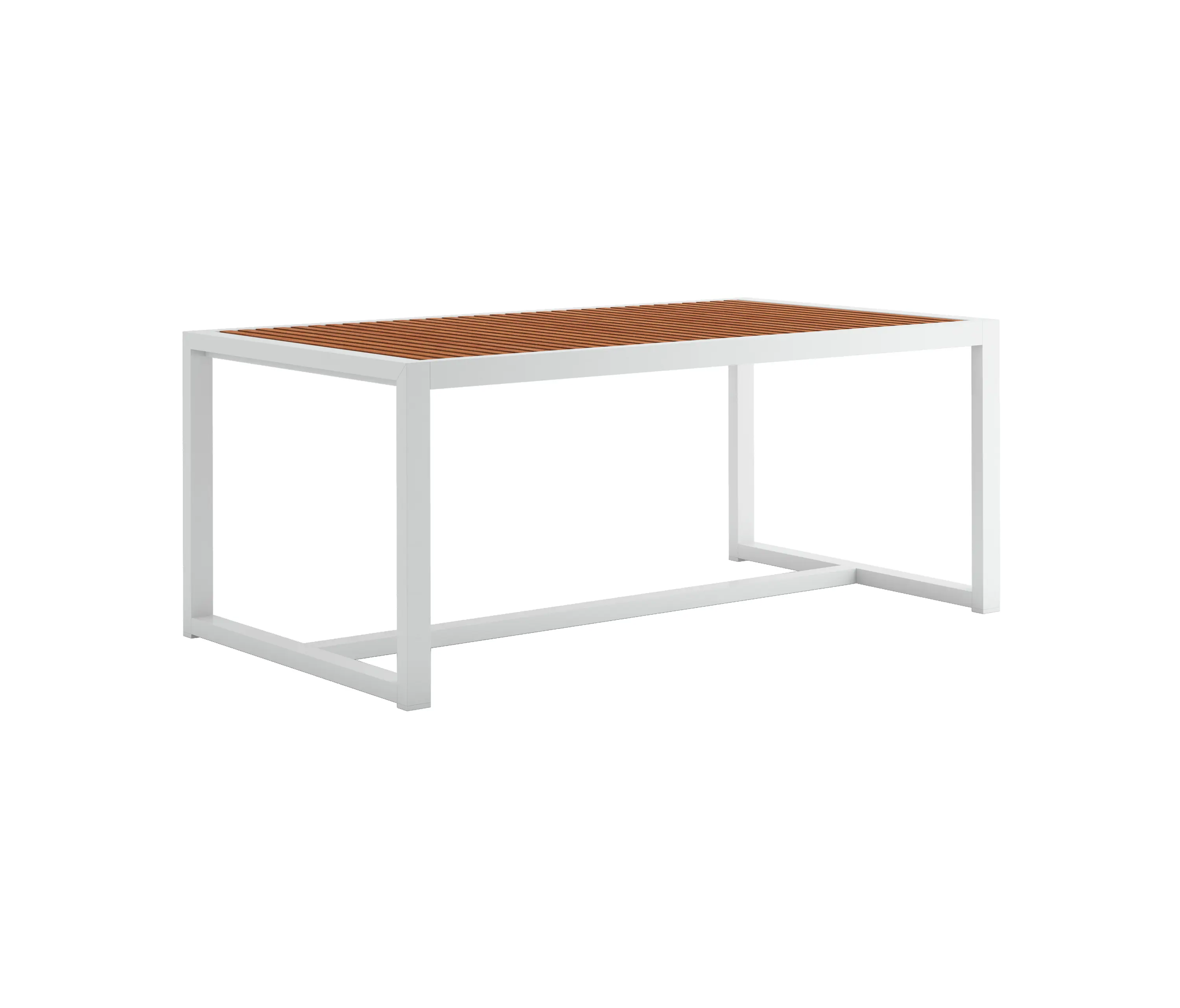 GANDIABLASCO - DNA Teca Mesa Alta Rectangular