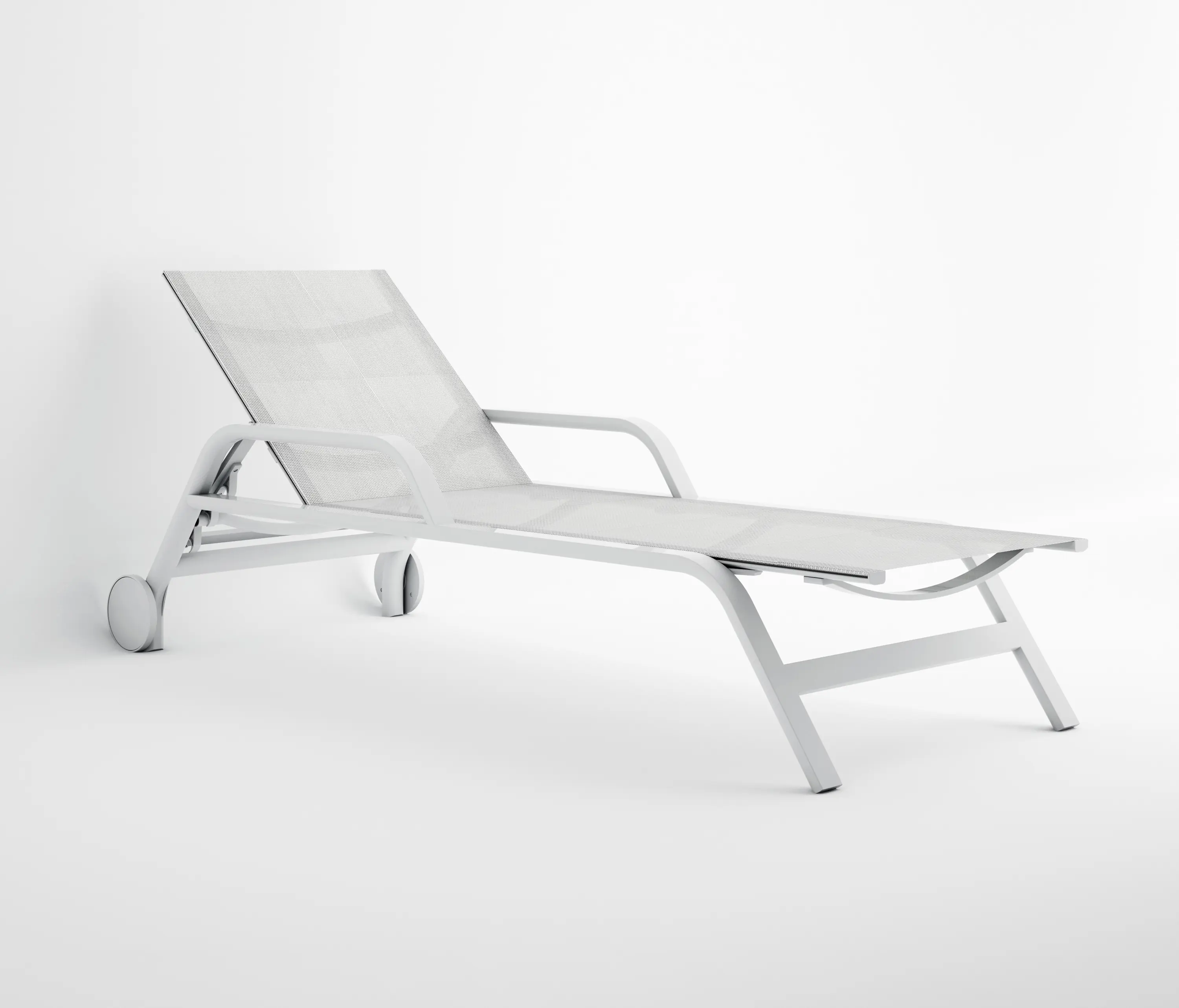 GANDIABLASCO - Stack Chaiselongue with Arms and Wheels